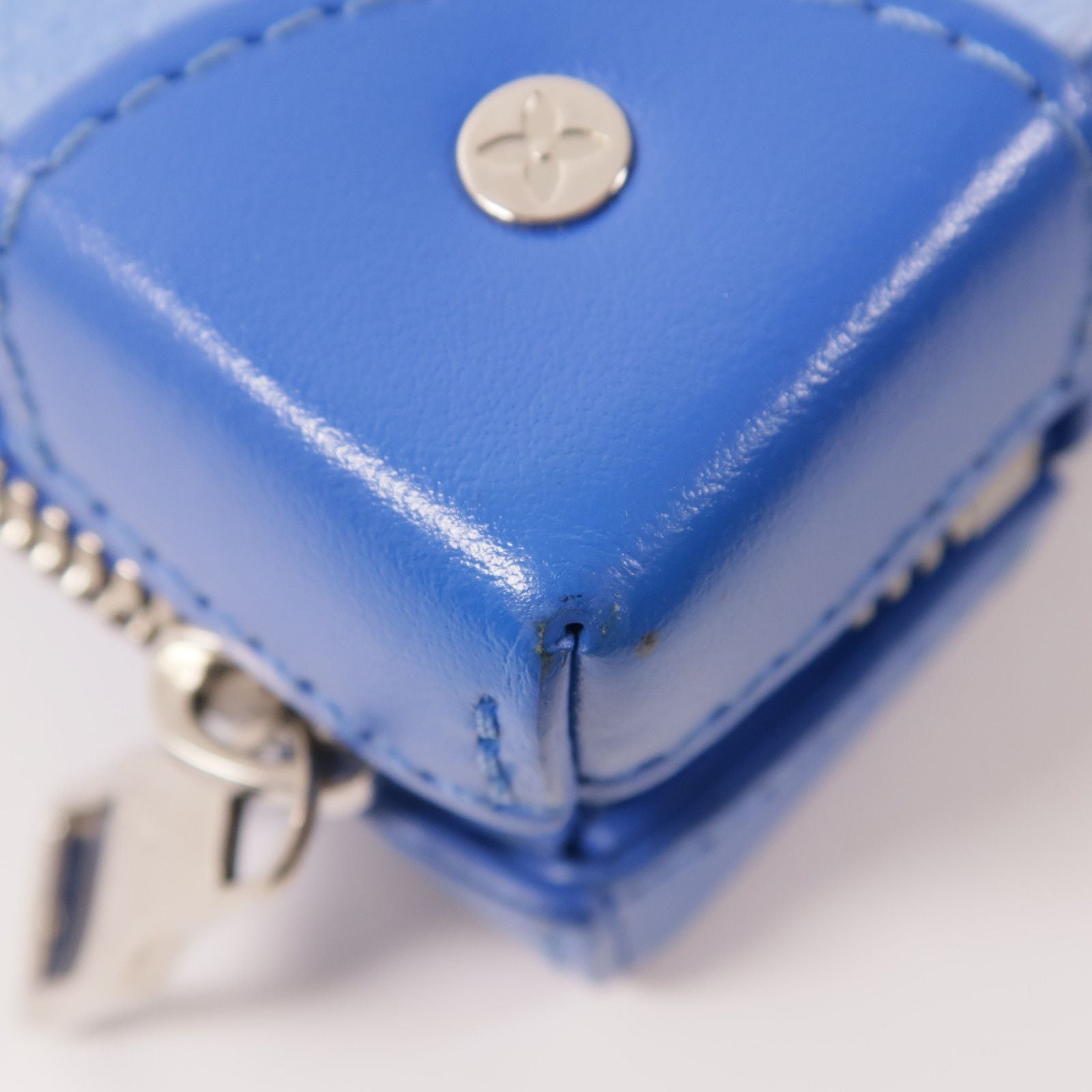 Louis Vuitton Monogram Clouds Soft Trunk Wallet Blue White Blue/white Shoulder Bag M 45432