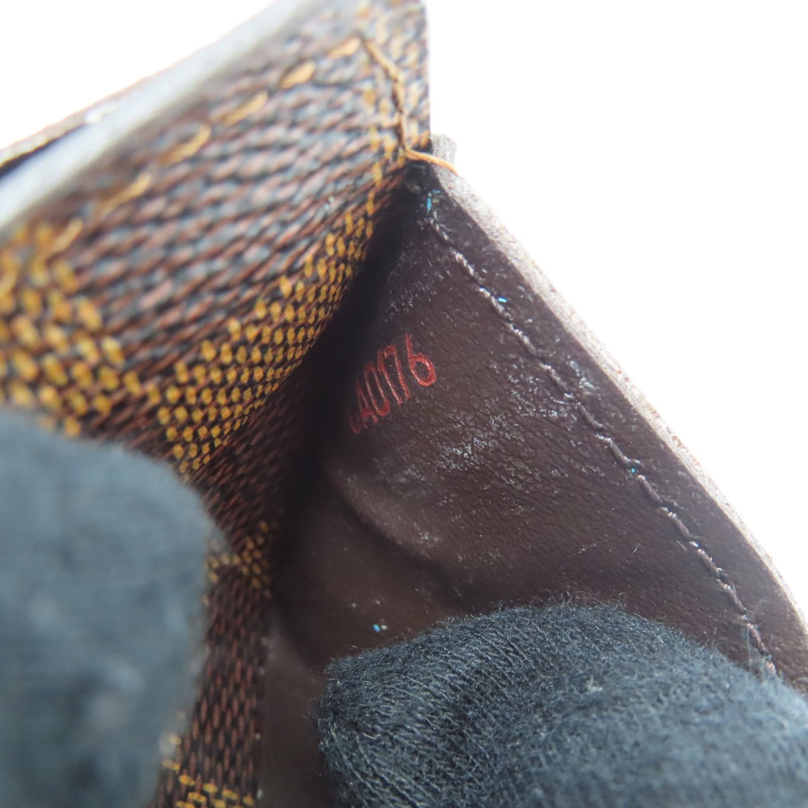 Louis Vuitton Sarah Wallet Damier Ebene Canvas N 63209