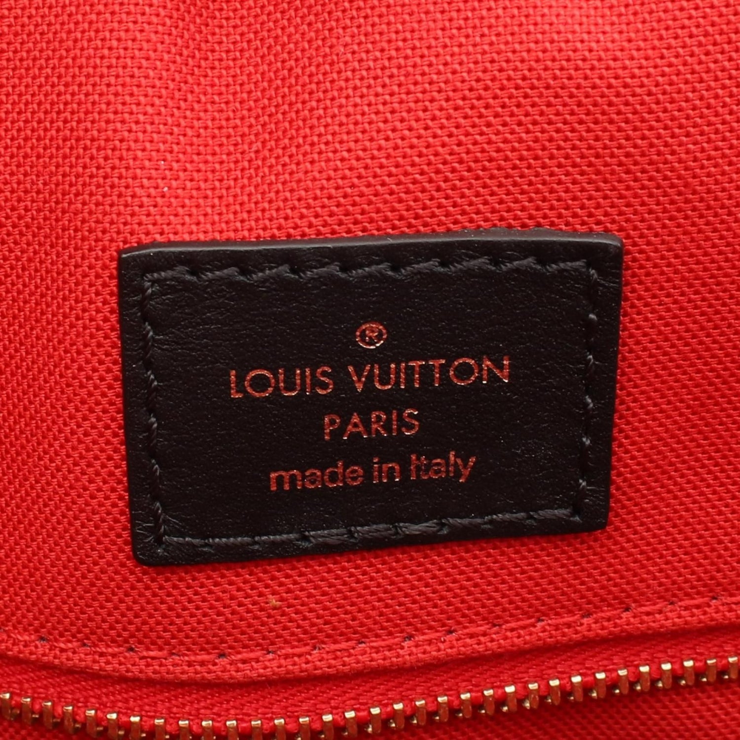 Louis Vuitton On-the-go Gm Tote Bag M 44576 Monogram Giant Reverse Beige