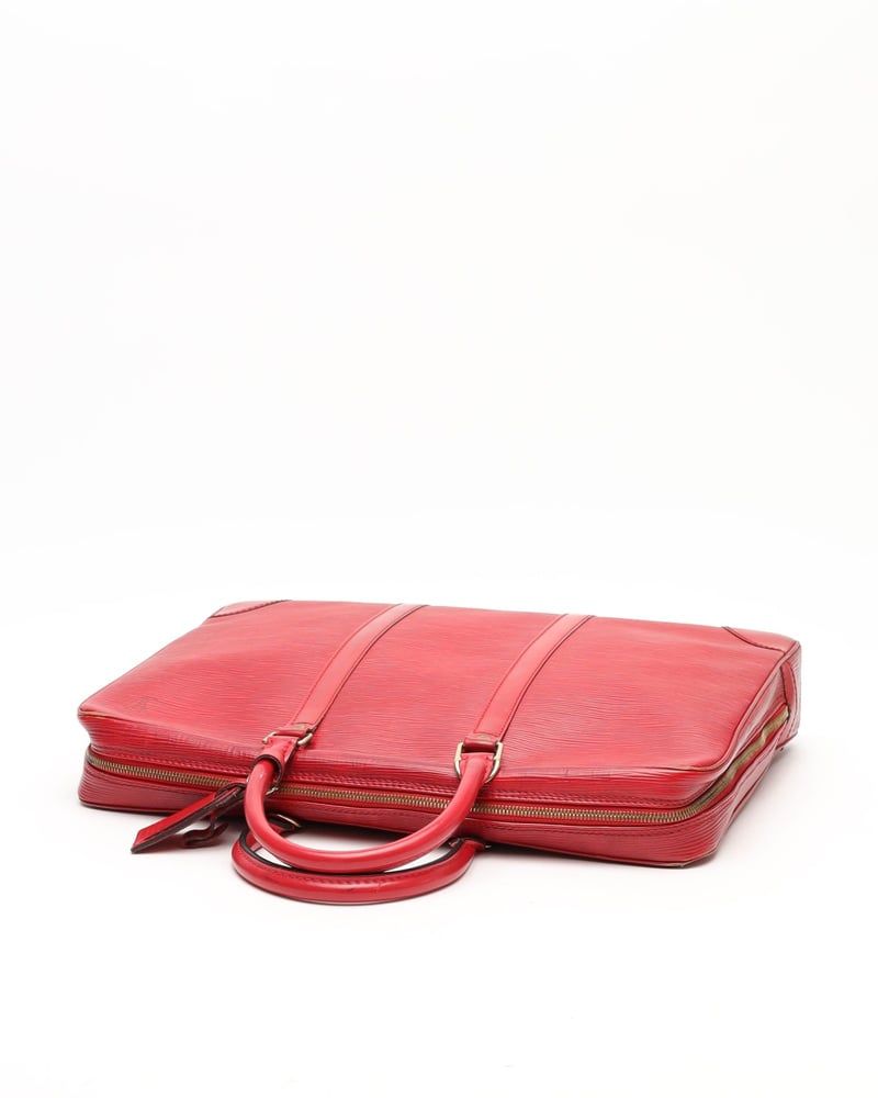 Louis Vuitton Epi Porte Document Voyage Business Bag