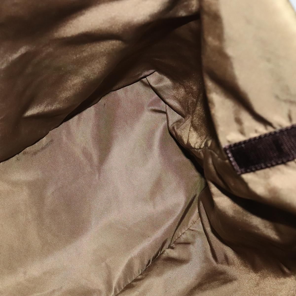 Prada Hand Bag Nylon 2way Khaki Auth