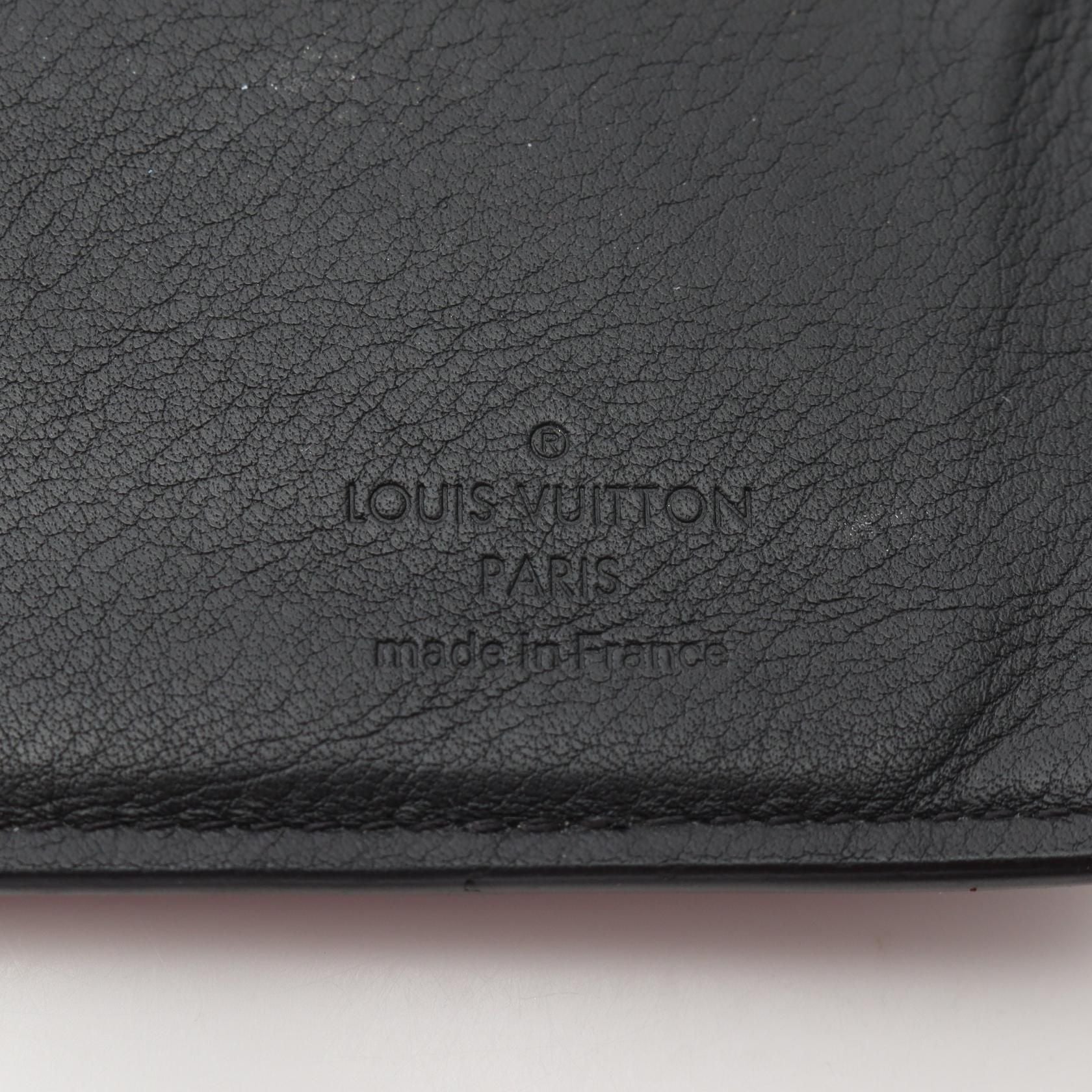 Louis Vuitton Portefeuille Braza Black Bifoldpurse M 58192