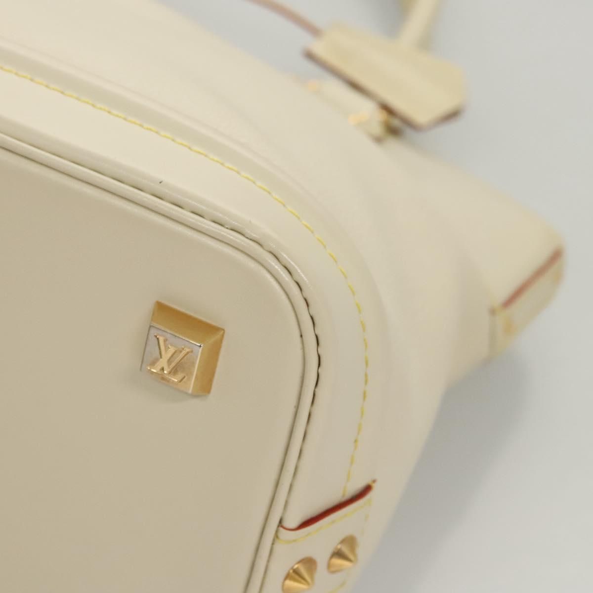Louis Vuitton Suhari Rock It Pm Hand Bag White M 91887 Lv Auth