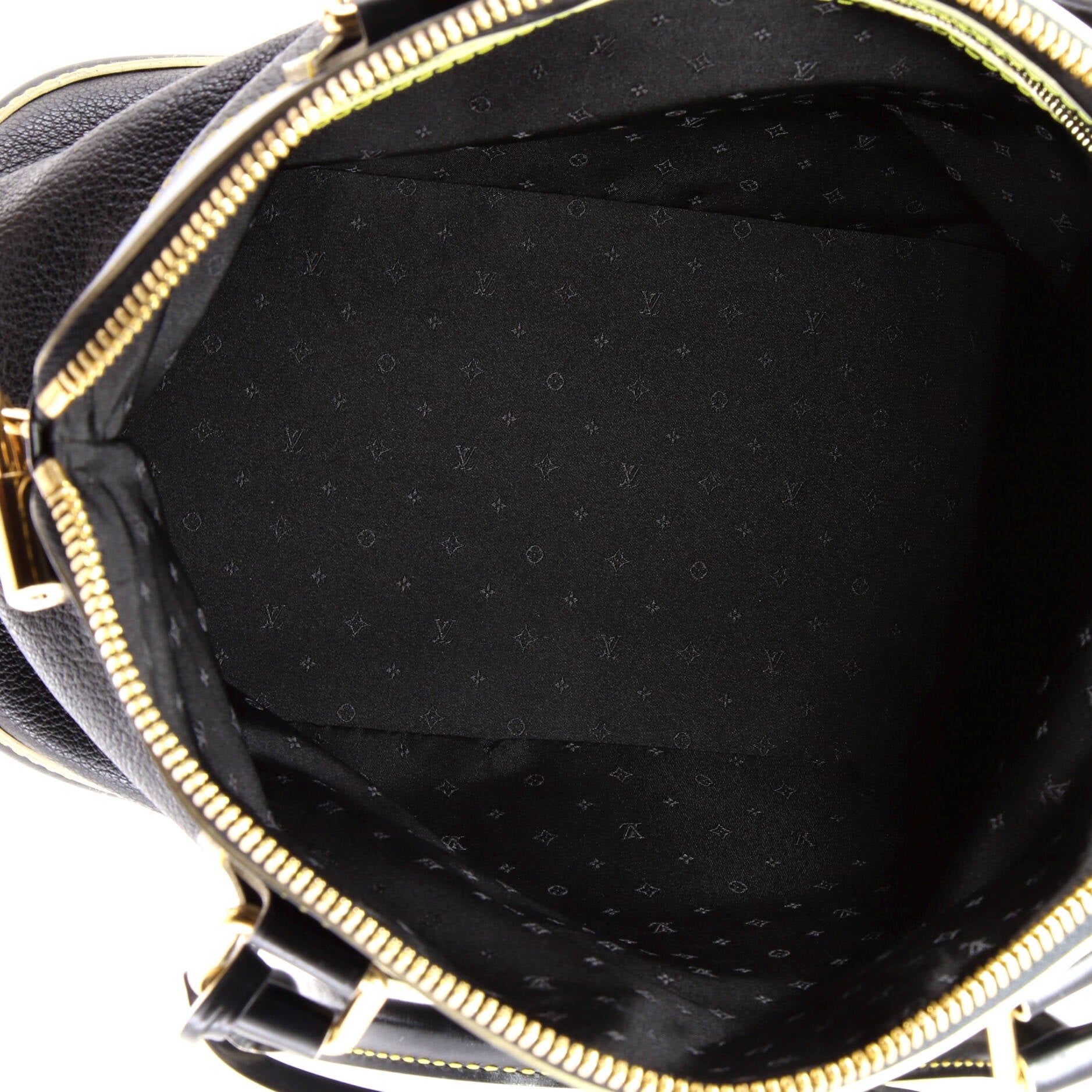 Louis Vuitton Suhali Lockit Handbag Leather Pm