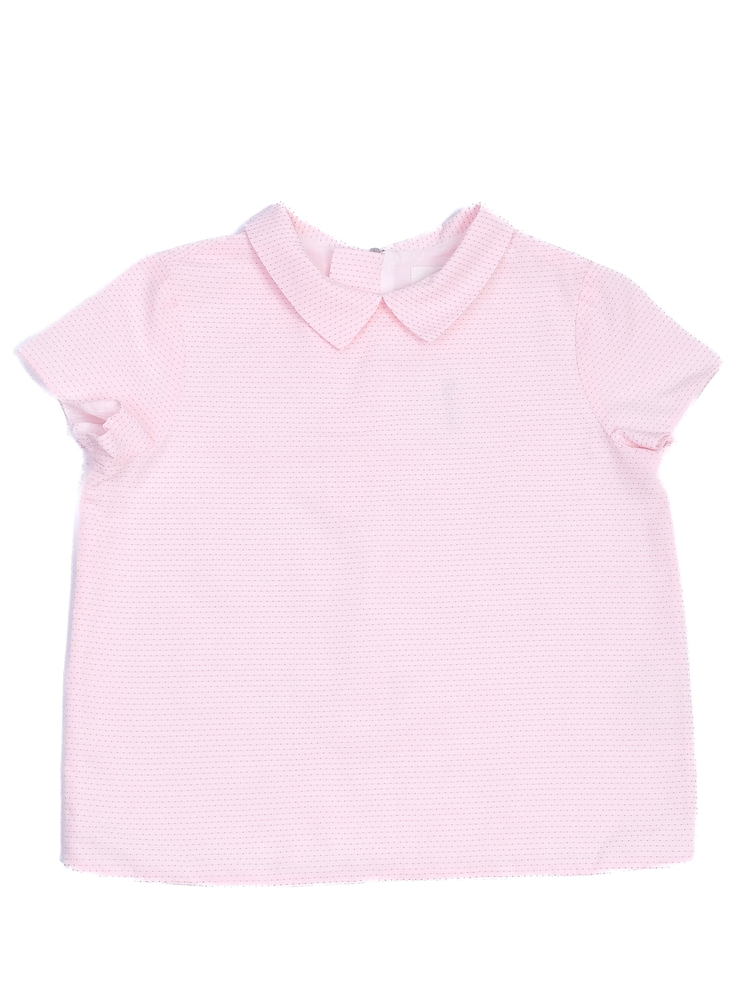 Excellent Bonpoint Pink Short-Sleeved Shirt Size 10 for Kids