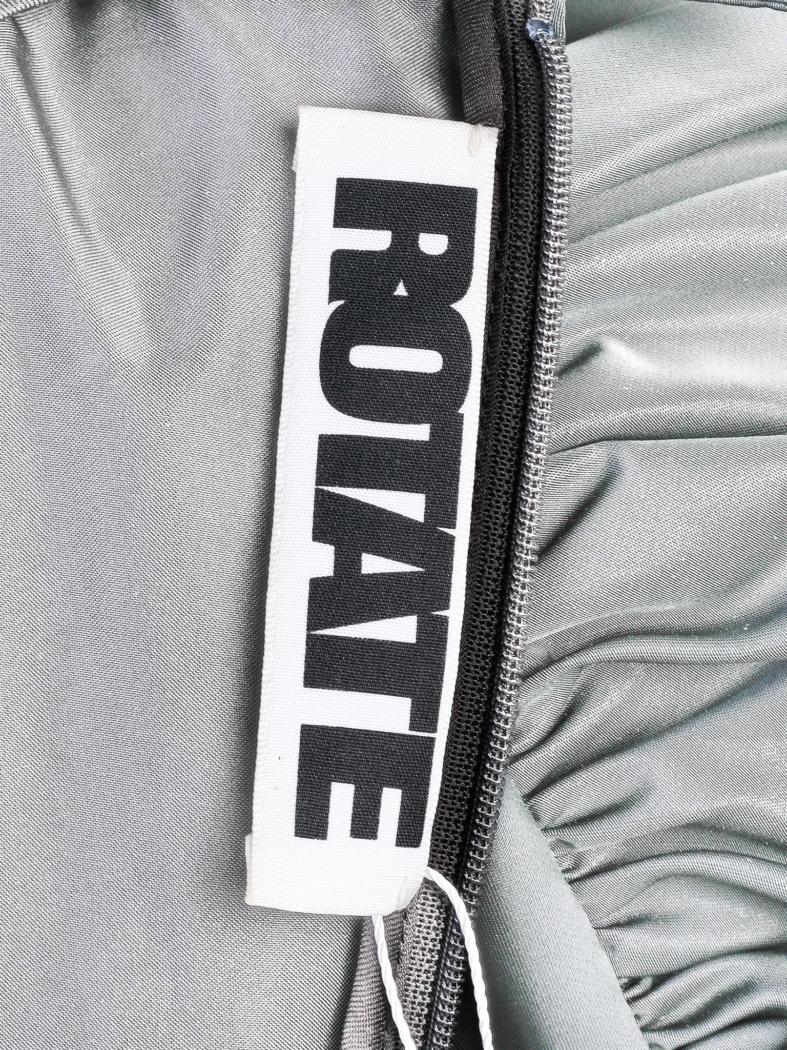 Excellent Rotate Black Structured Dress Polyester Size N/A