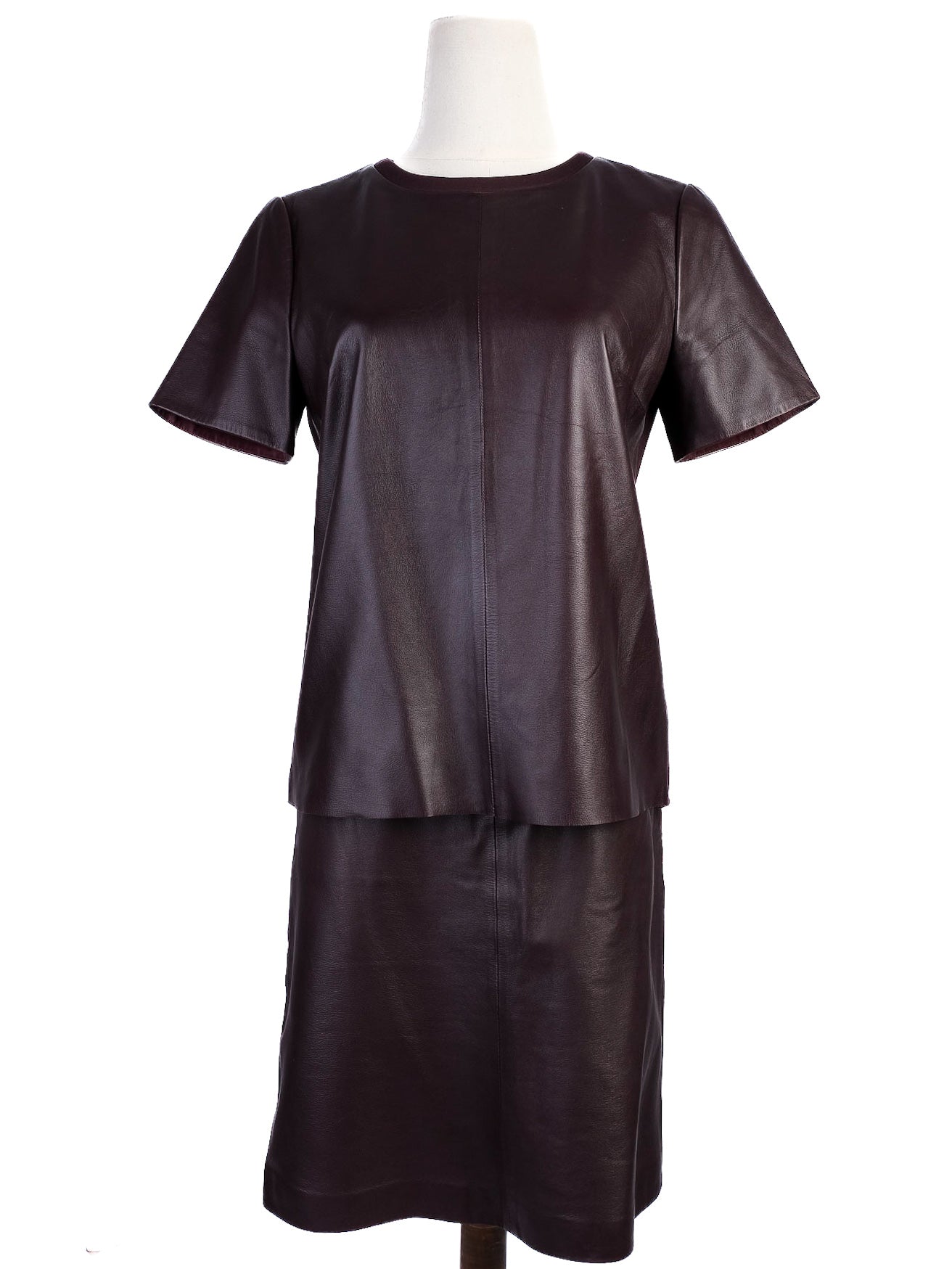 Excellent Weekend MaxMara Red Viscose Dress and Top Set Size S