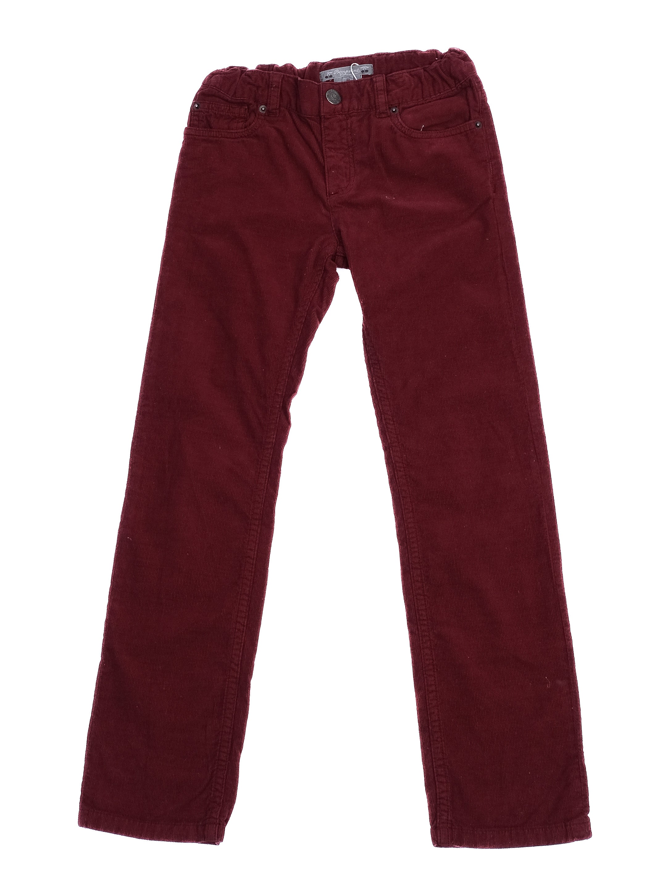 Excellent Bonpoint Red Cotton Pants Size 8 for Kids