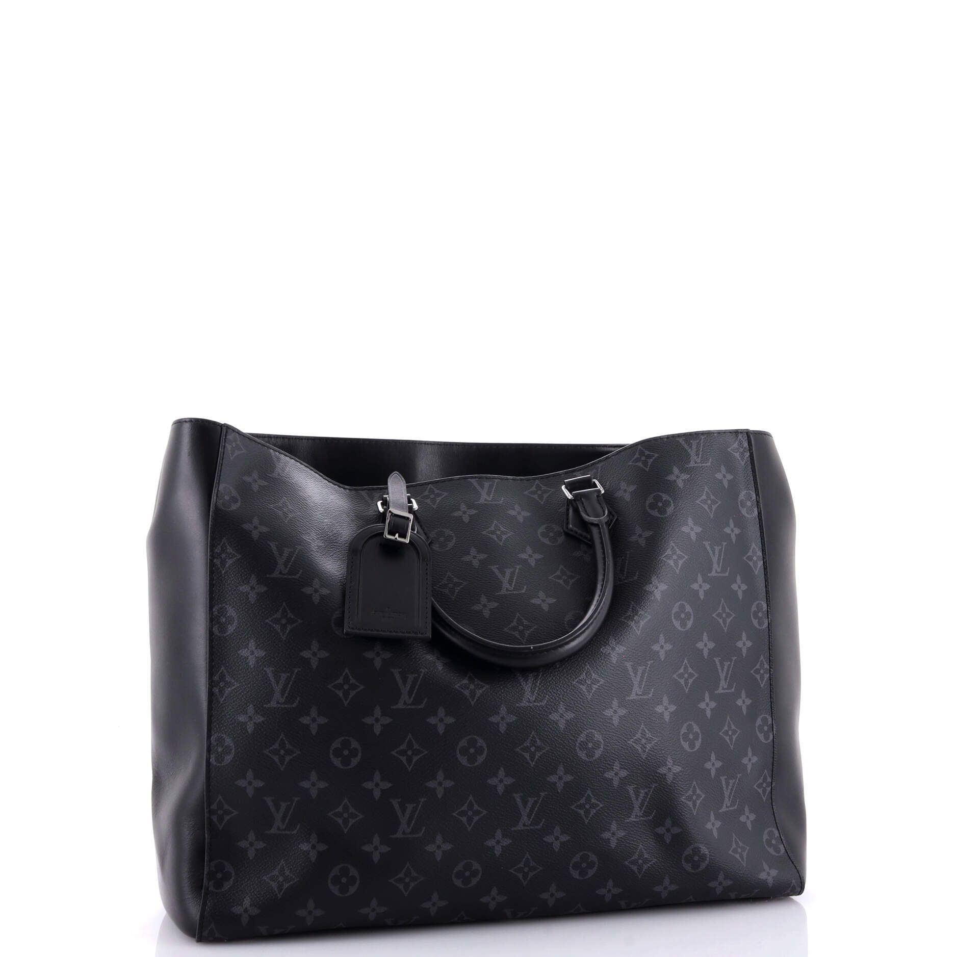 Louis Vuitton Grand Sac Bag Monogram Eclipse Canvas