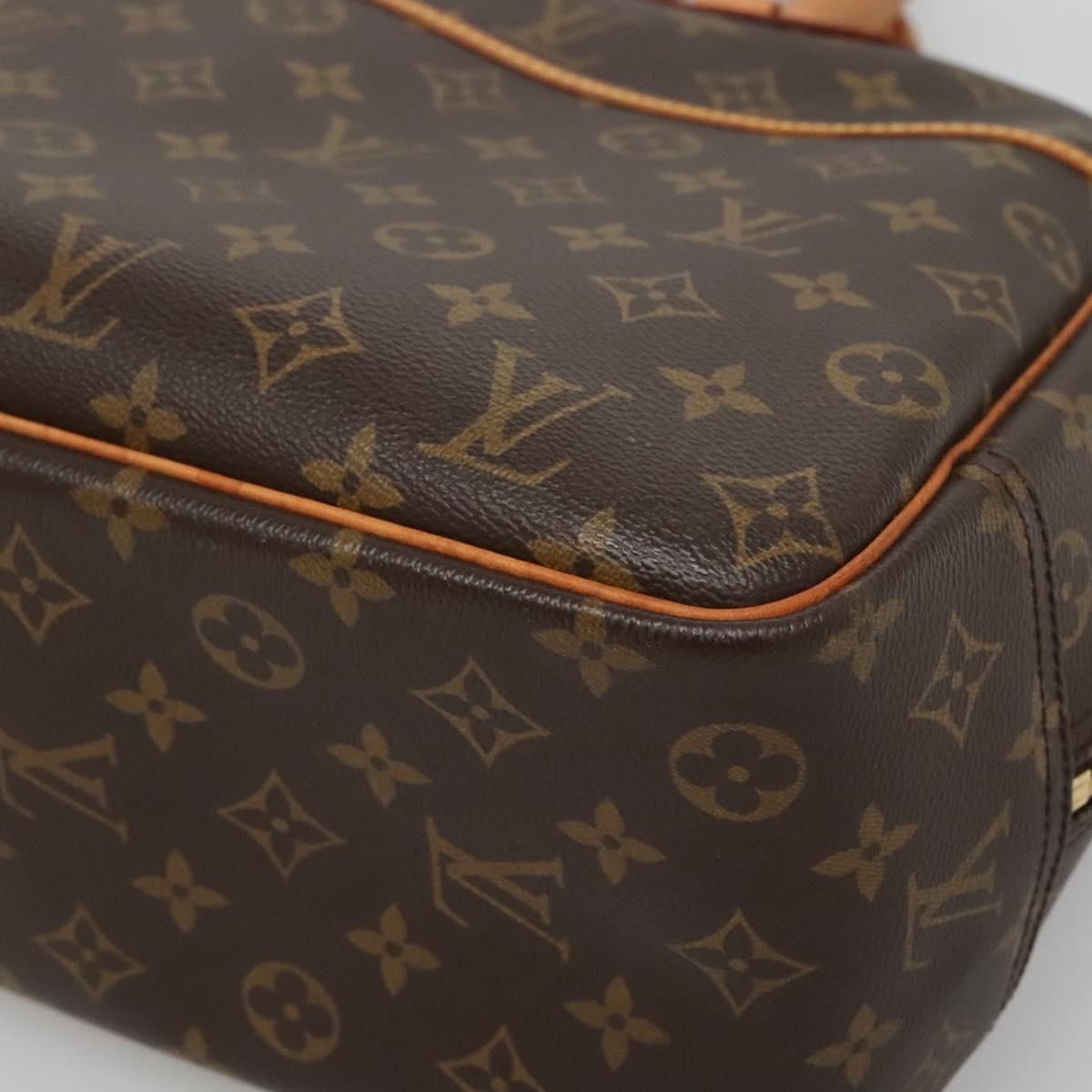 Louis Vuitton Monogram Deauville Hand Bag M 47270 Lv Auth