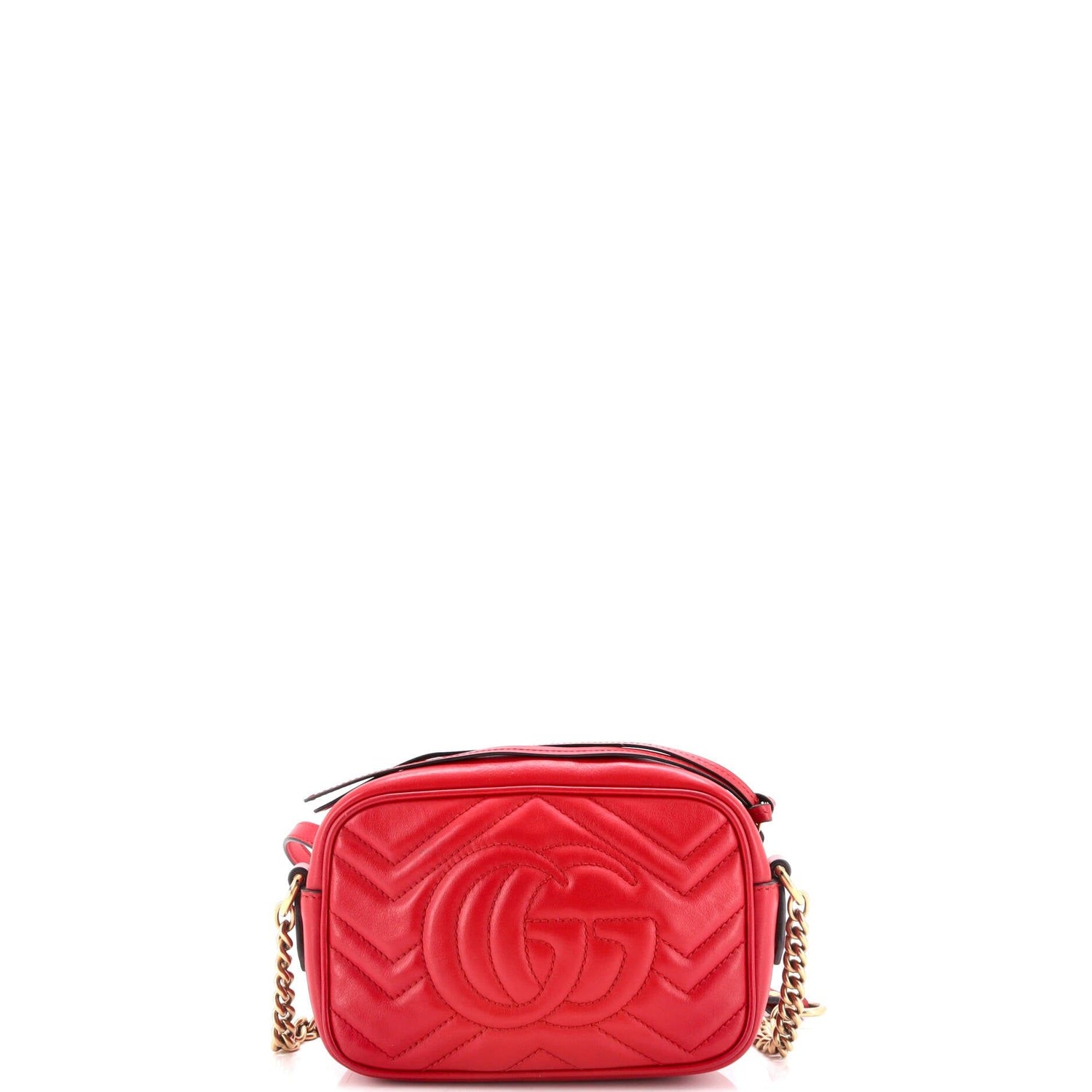 Gucci GG Marmont Shoulder Bag Matelasse Leather Mini