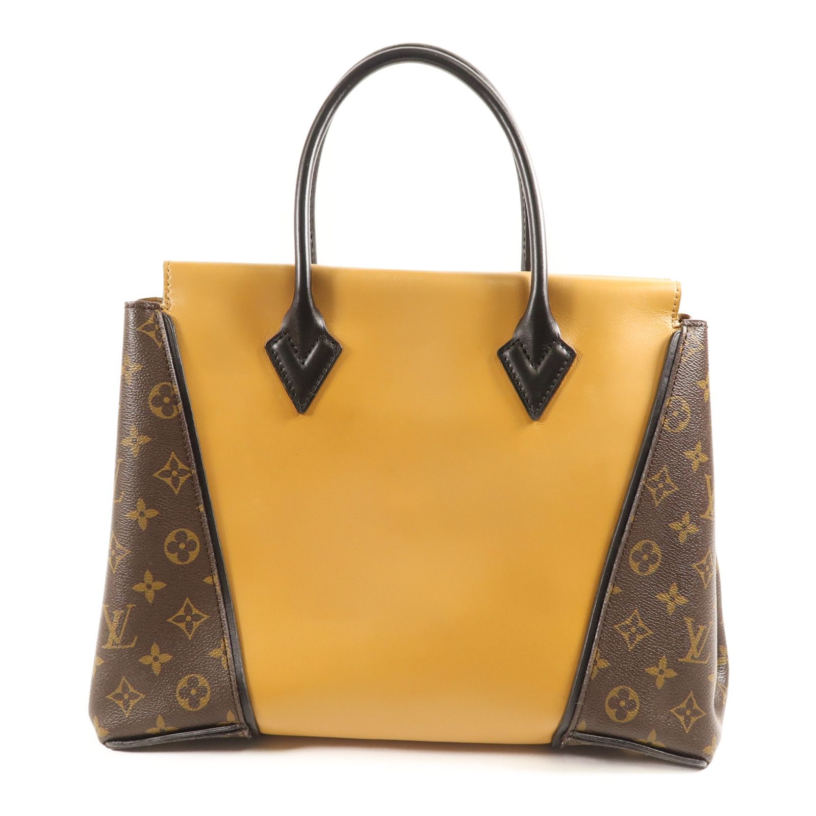 Louis Vuitton Cowhide Leather/monogram Tote W Pm Kinpaku Bag