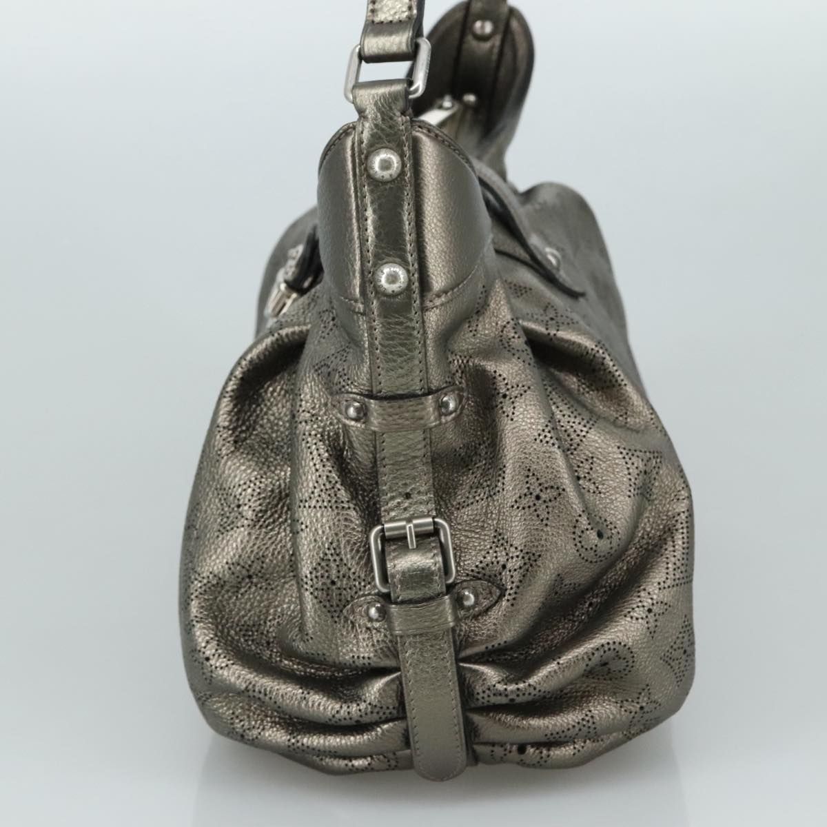 Louis Vuitton Monogram Mahina Xs Shoulder Bag Bronze M 95717 Lv Auth
