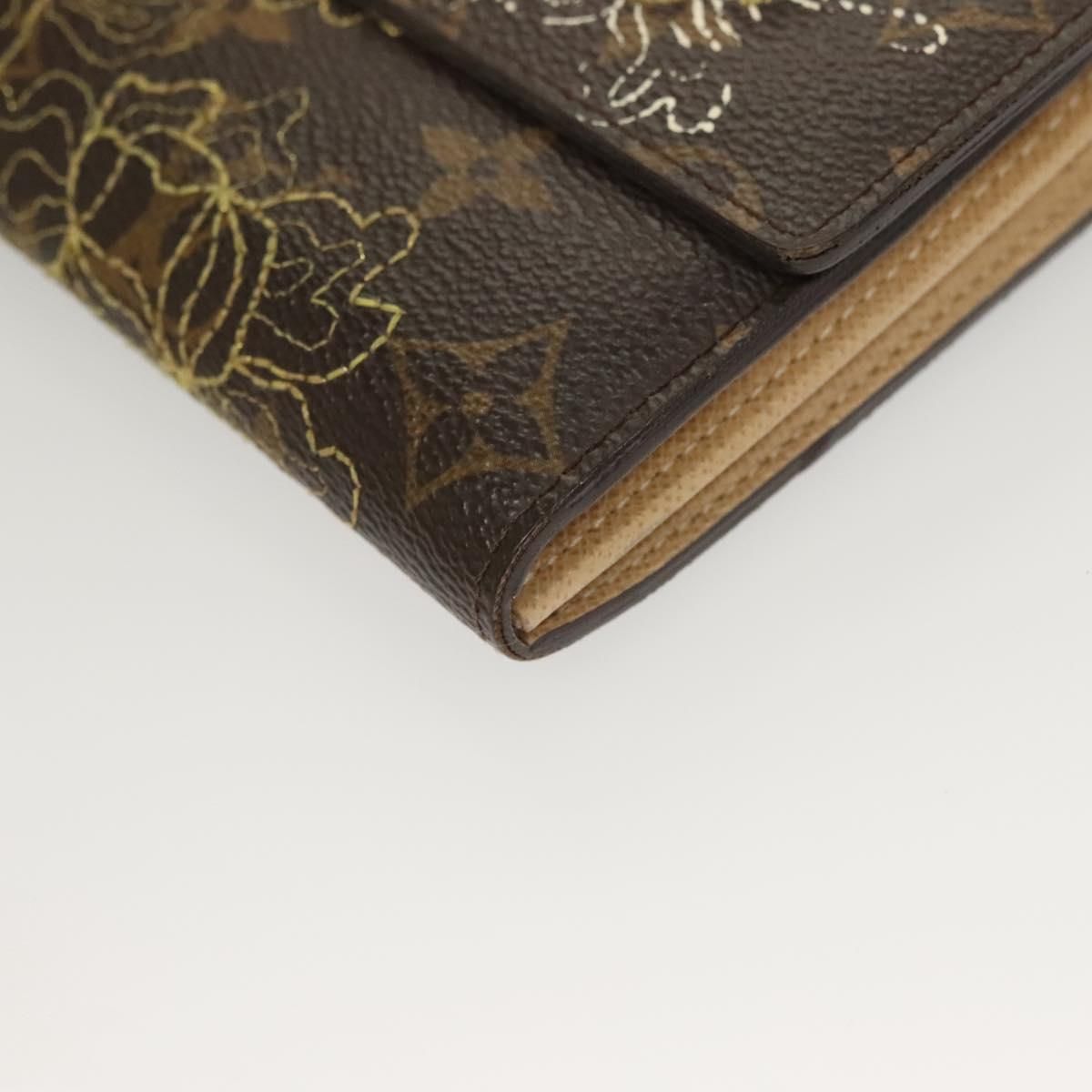 Louis Vuitton Monogram Dentelle Portefeuille Sarah Wallet M 95390 Lv Auth