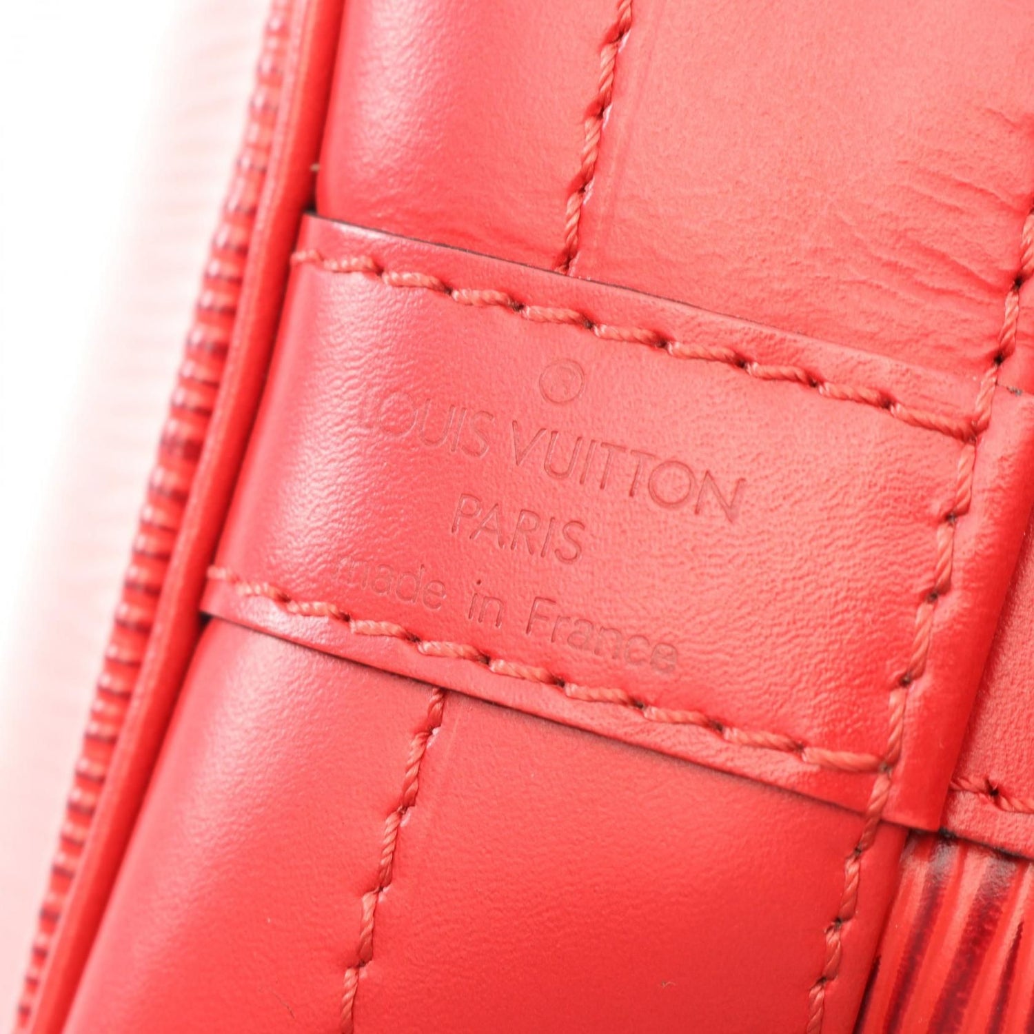 Louis Vuitton Noe Castilian Red Red Shoulder Bag M 44007