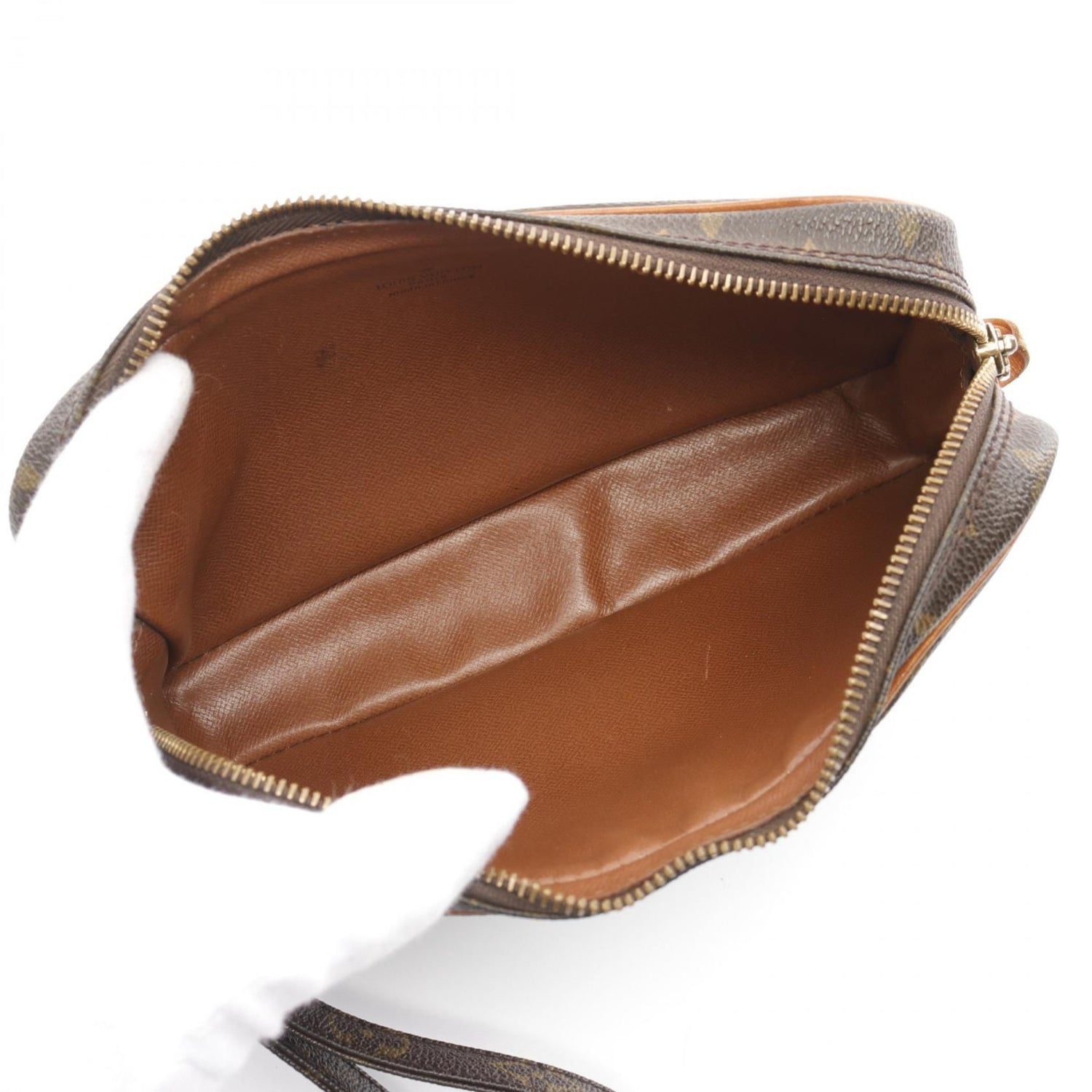 Louis Vuitton Marly Dragonne Pm Brown Business Bag Clutch Bag M 51827