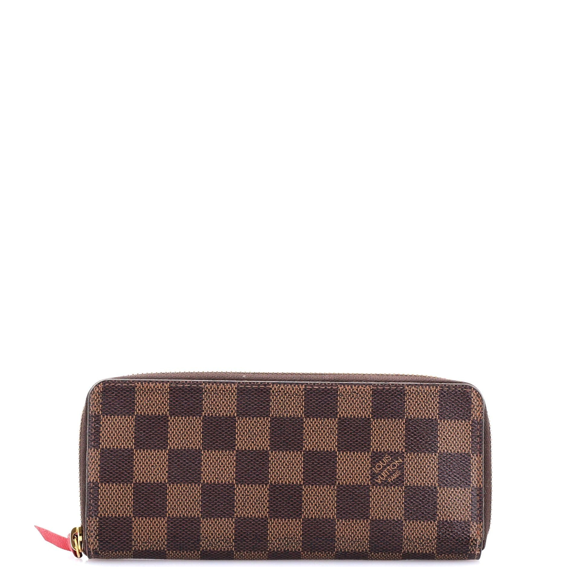 Louis Vuitton Clemence Wallet, Damier Ebene