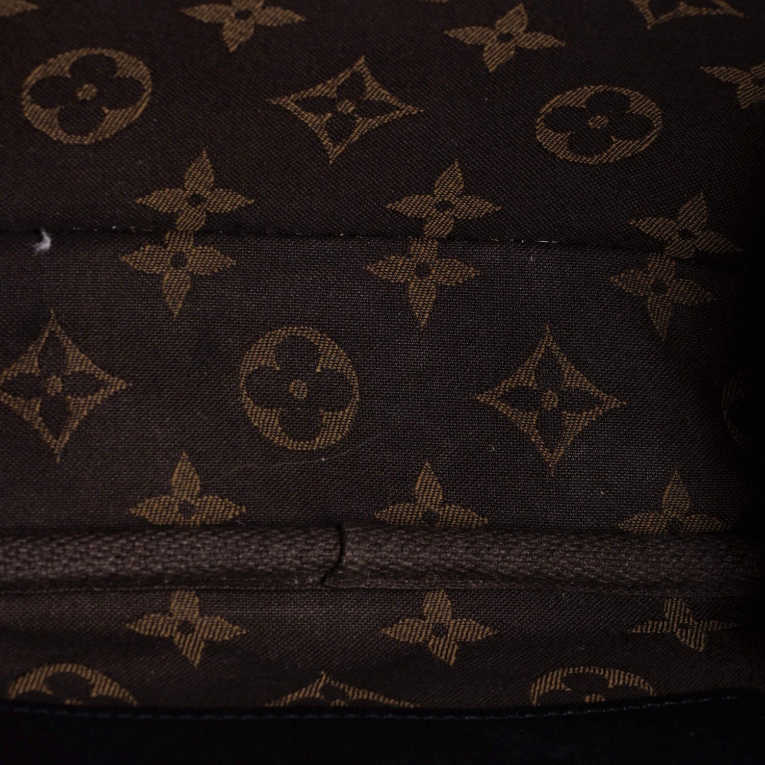 Louis Vuitton Utility Crossbody Bag Calfskin With Embossed Monogram Detail