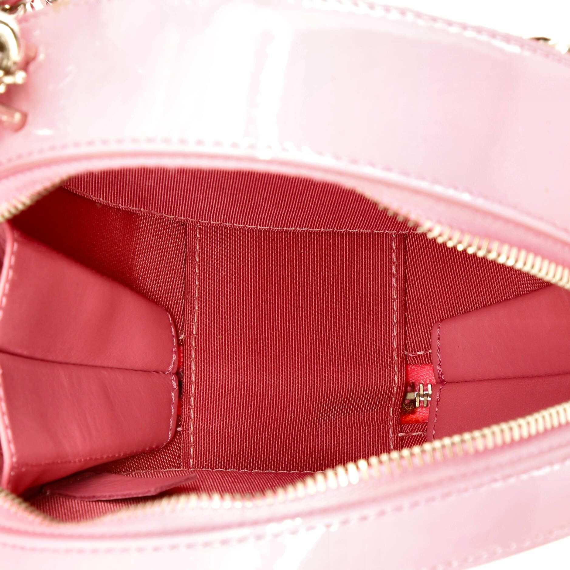 Chanel Round As Earth Crossbody Bag Patent