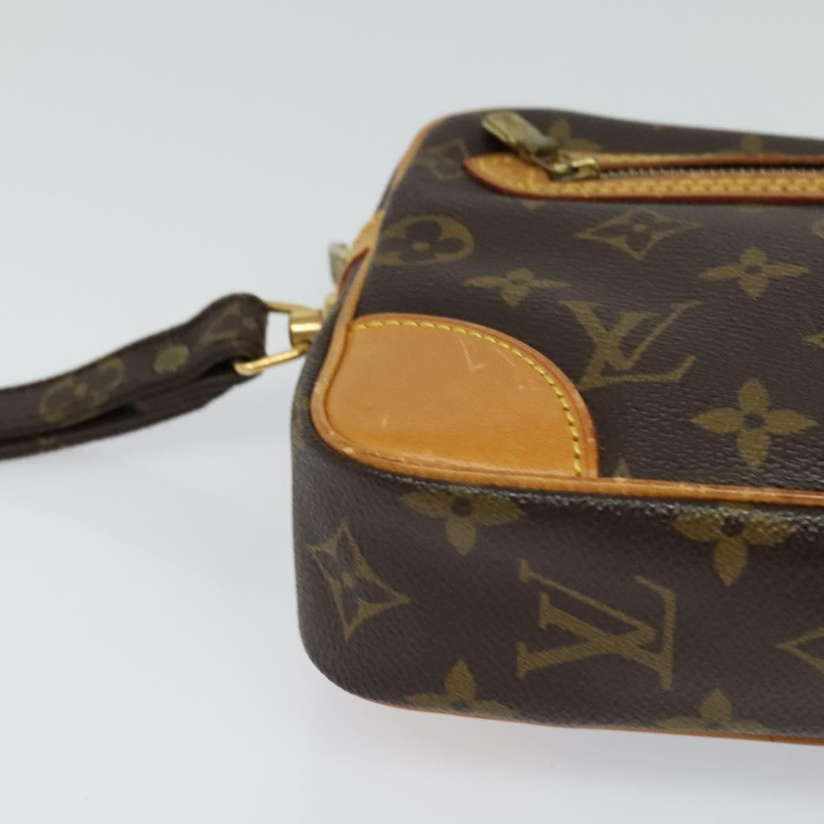 Louis Vuitton Monogram Marly Dragonne Gm Clutch Bag M 51825 Lv Auth