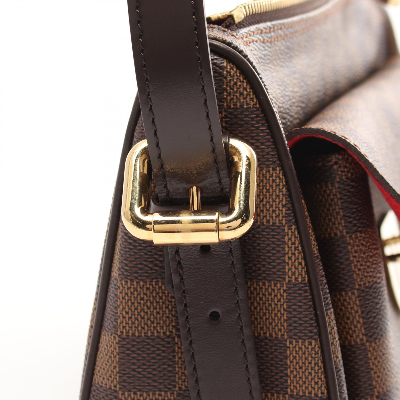 Louis Vuitton Ravello Gm Shoulder Bag N 60006 Damier Canvas Brown Ebene Lv