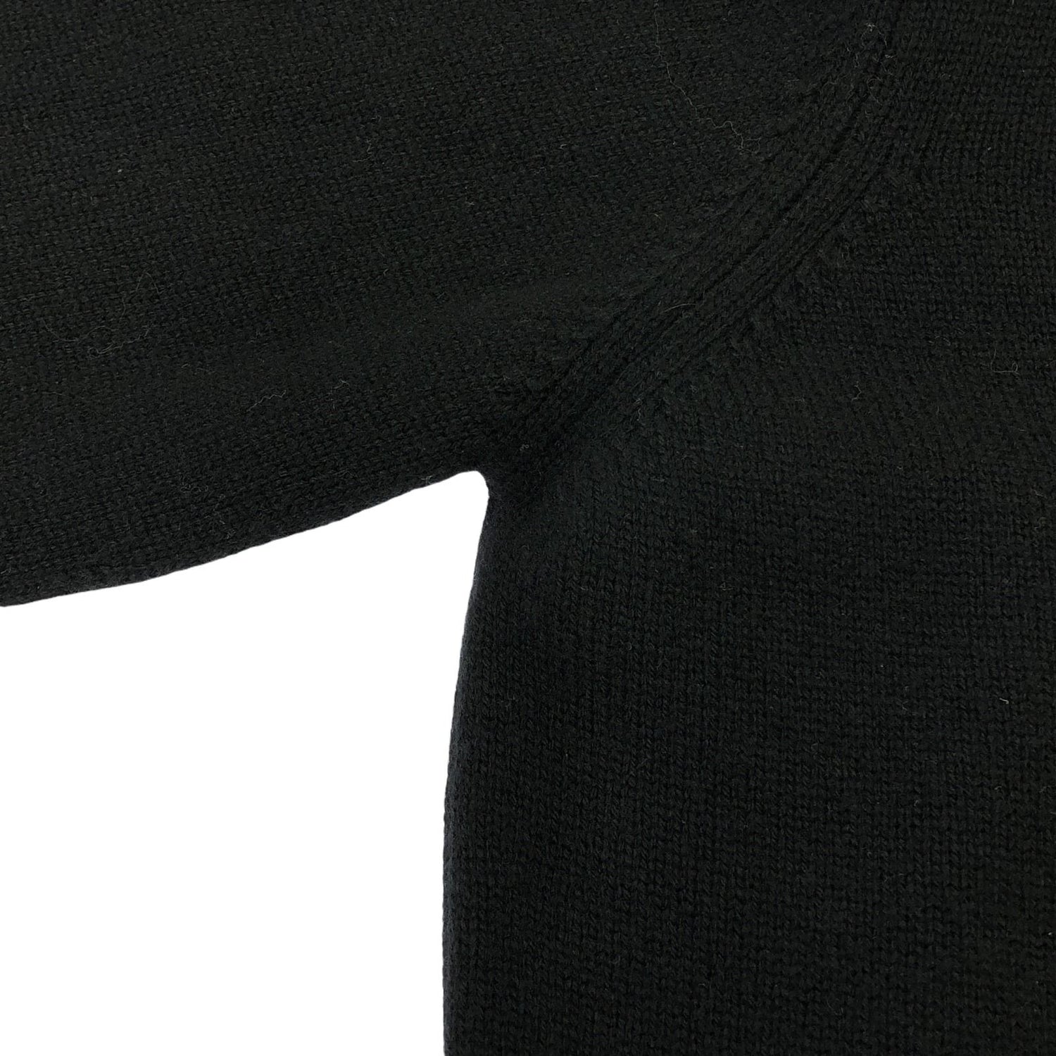 Chanel Black Cardigan Cashmere P 36174k 02177
