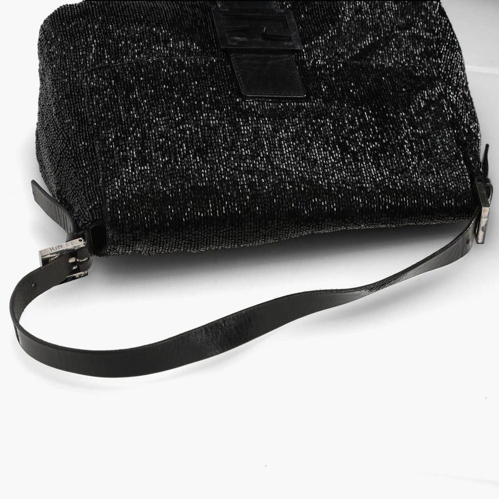 FENDI Beads Mama Baguette Shoulder Bag