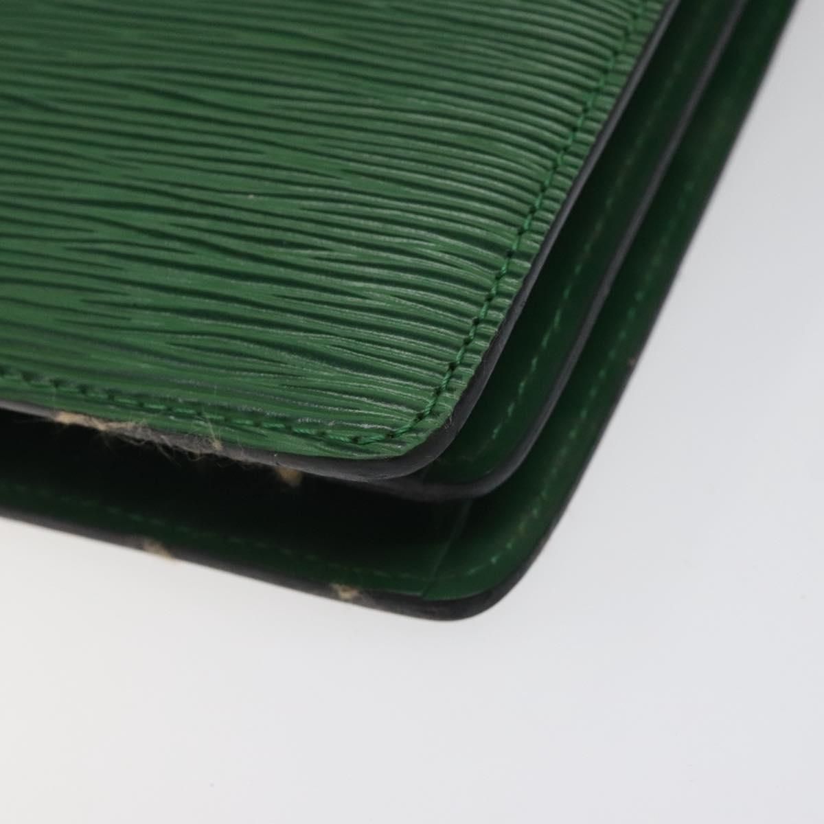 Louis Vuitton Epi Capuchin Shoulder Bag Green M 52344 Lv Auth