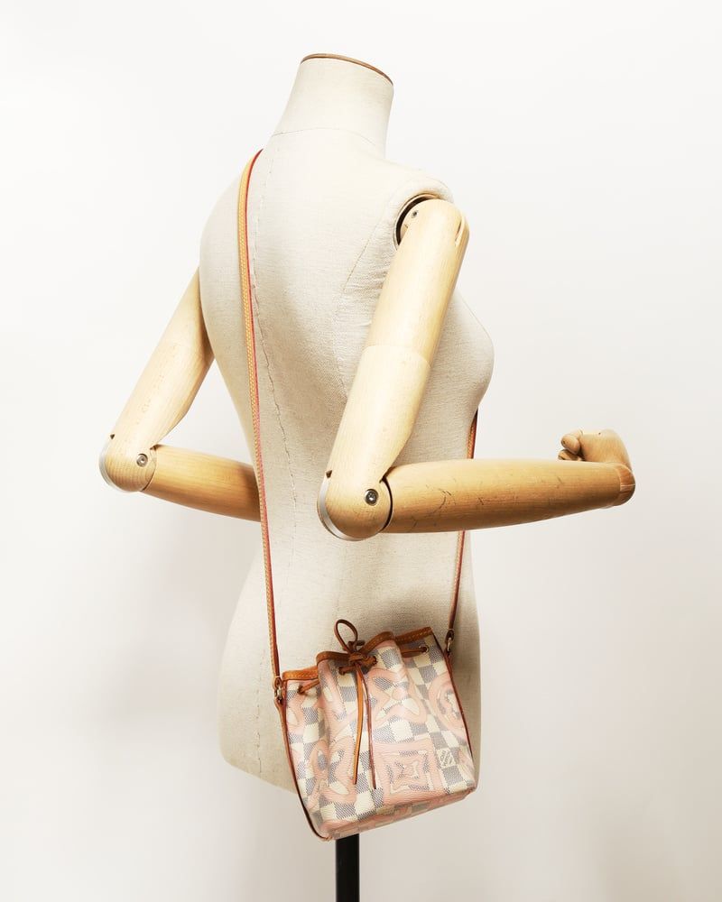 Louis Vuitton Damier Azur Tahitienne Nano Noé Crossbody Bag