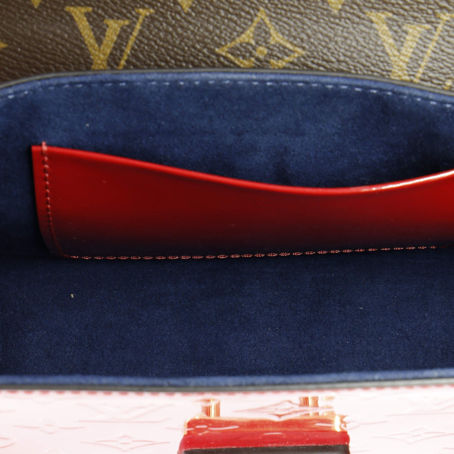 Louis Vuitton Wynwood Handbag Monogram Vernis With Monogram Canvas And Epi Leather
