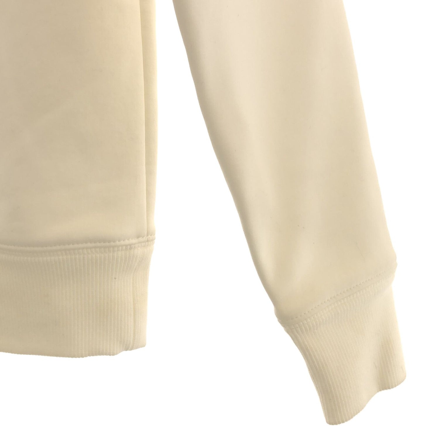 Chanel Crew Neck Sweatshirt White Cotton 34