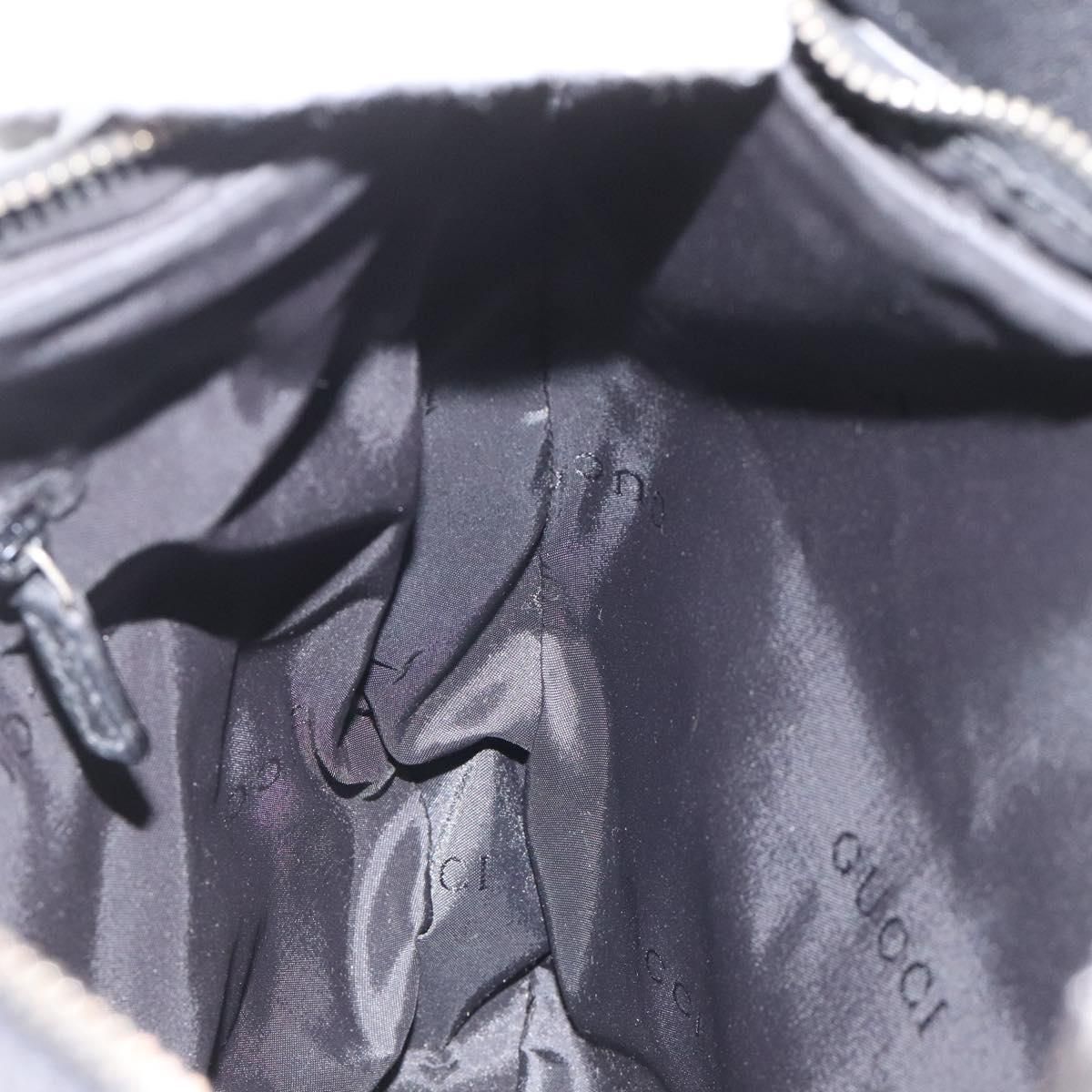 Gucci Black Leather Shoulder Bag
