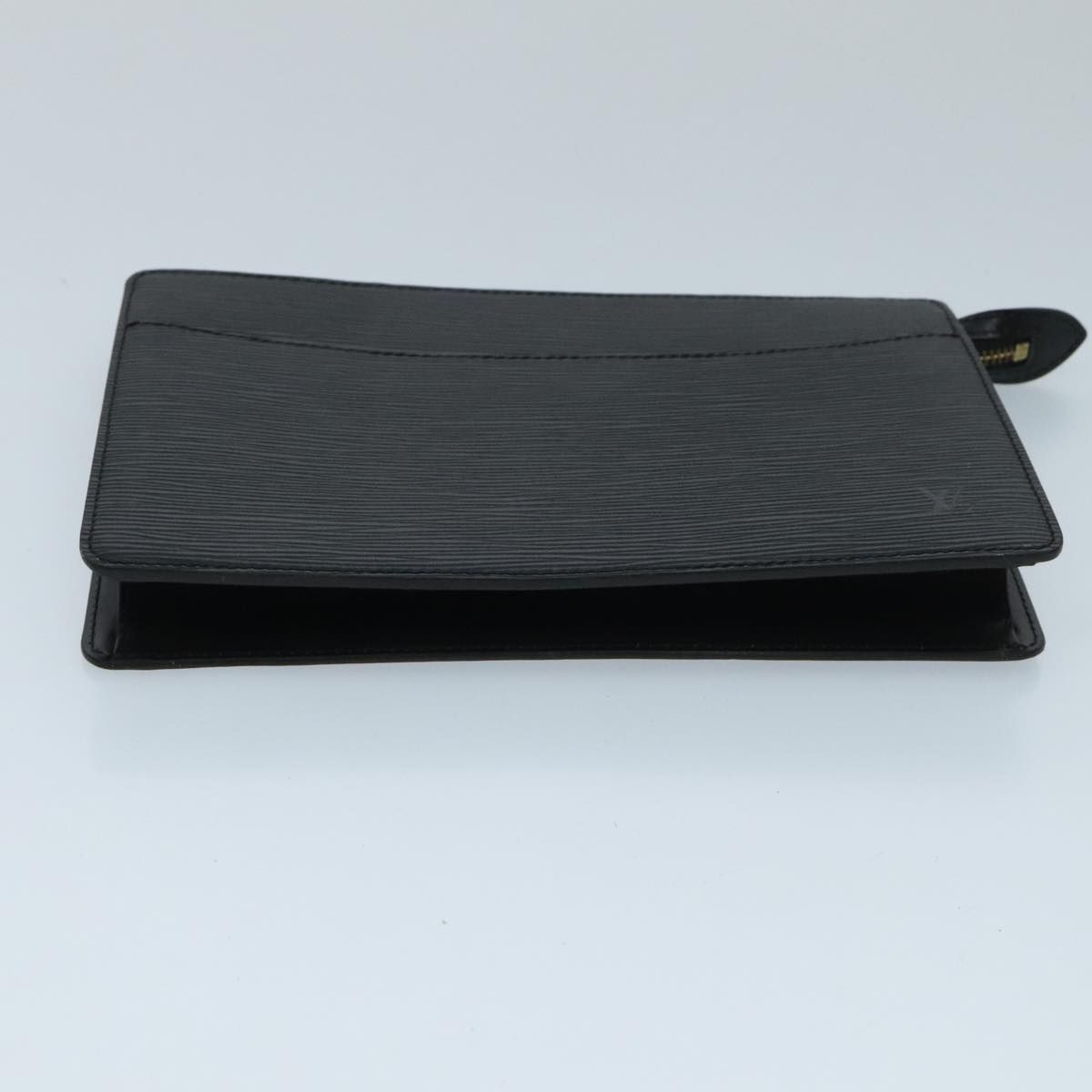 Louis Vuitton Epi Pochette Homme Clutch Bag Black Noir M 52522 Lv Auth