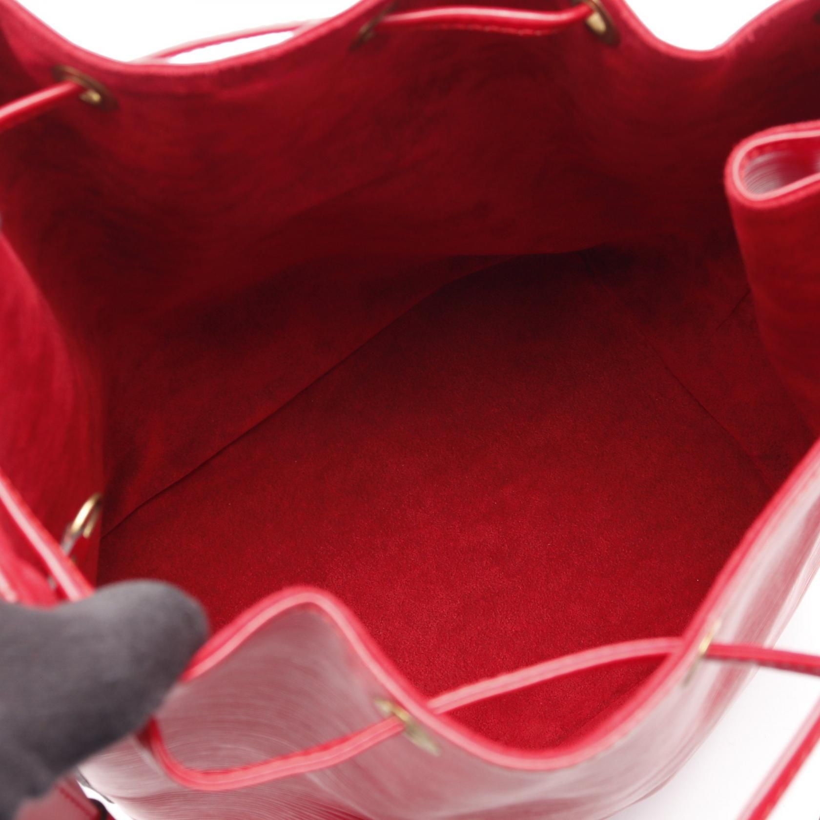 Louis Vuitton Noe Castilian Red Red Shoulder Bag M 44007