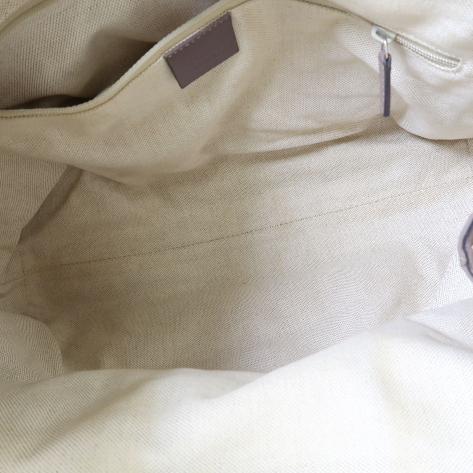 Gucci Canvas Sukey Tote Gold Hand-turned Bag Palm Color Handbag Brown Brown Gg Canvas 211944