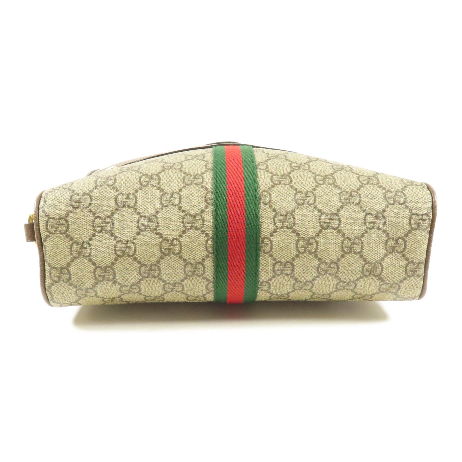 Gucci Small Ophidia Web Shoulder Bag, GG Supreme