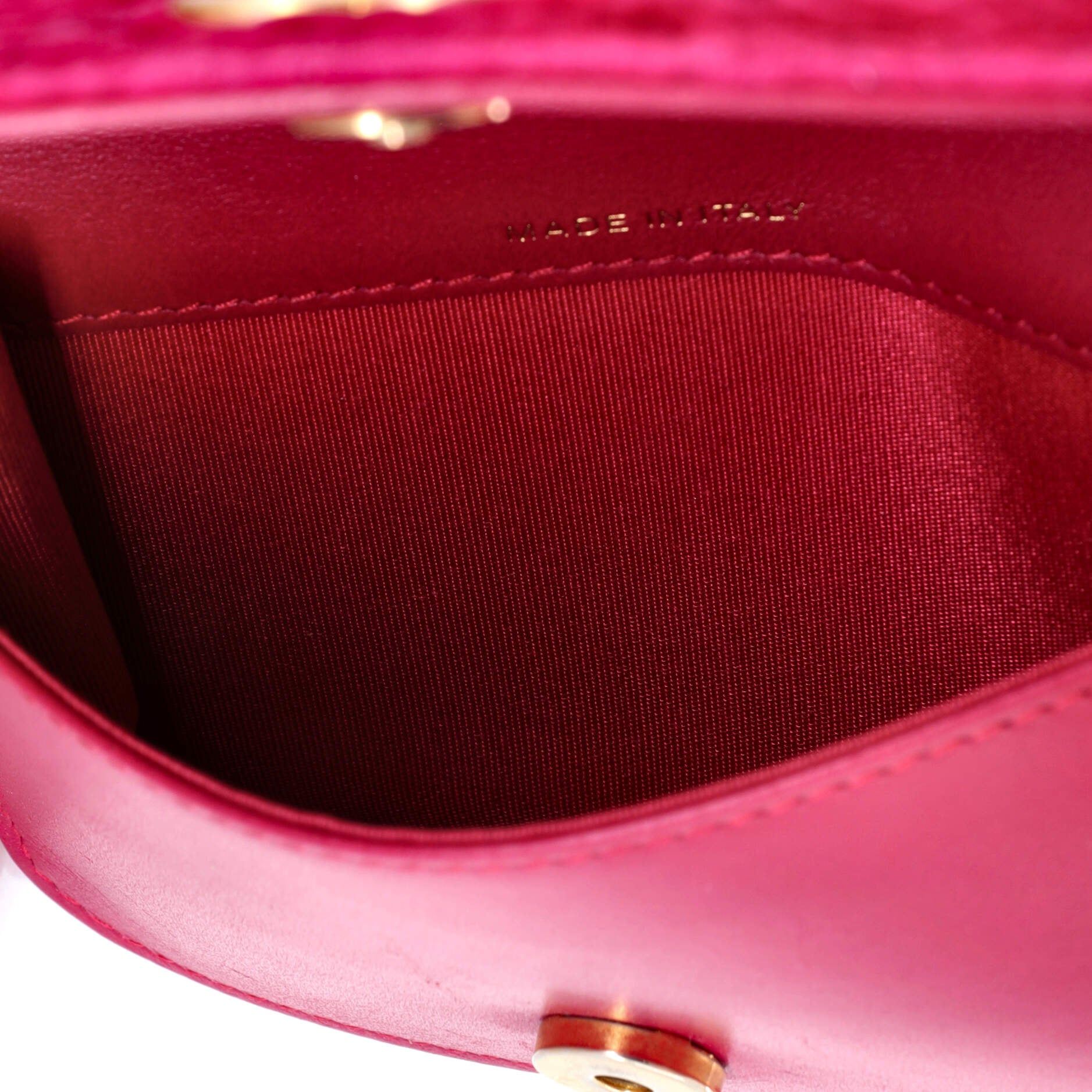 Chanel Flap Coin Purse With Chain Camellia Velvet