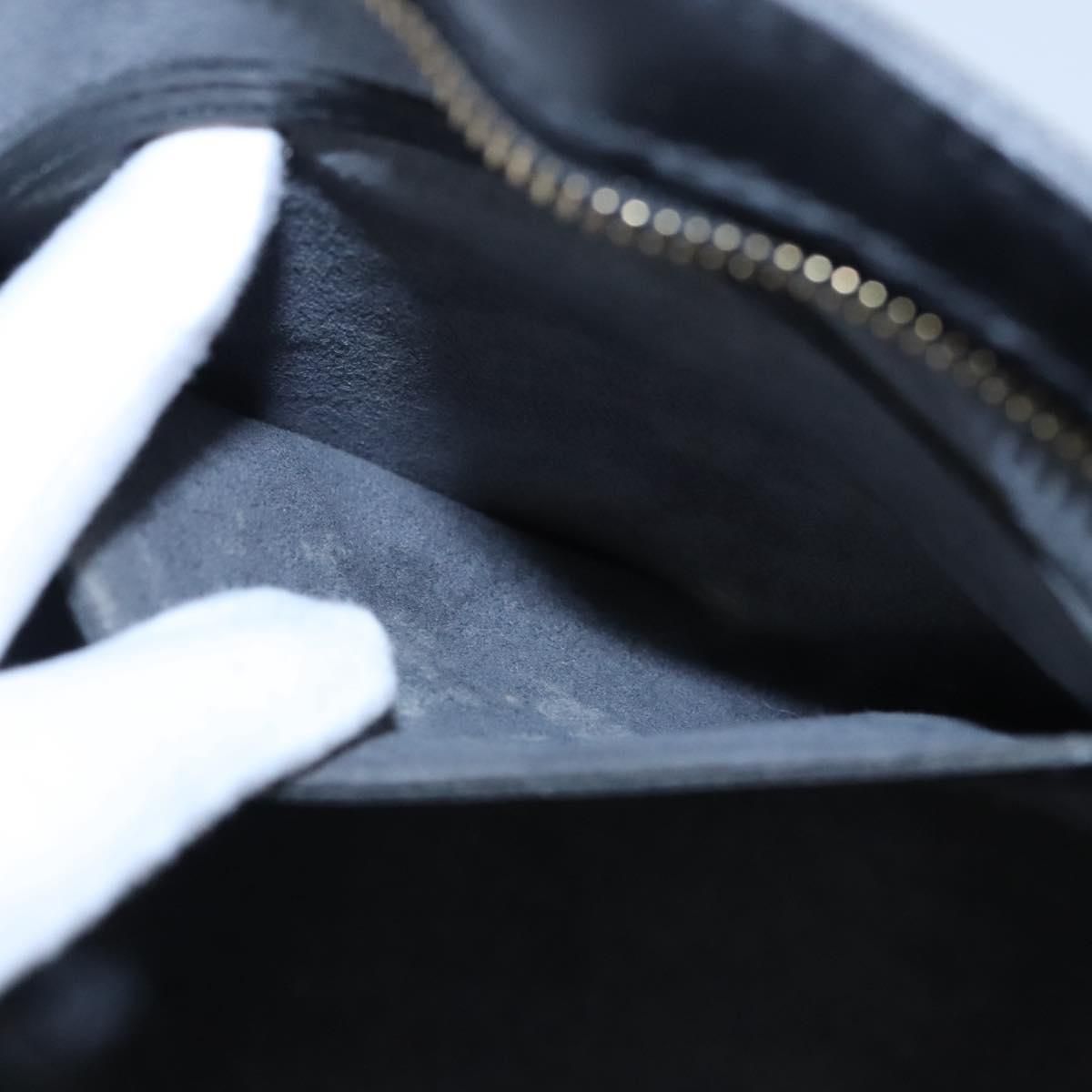 Louis Vuitton Epi Saint Jacques Powanie Long Bag Black M 52332 Lv Auth