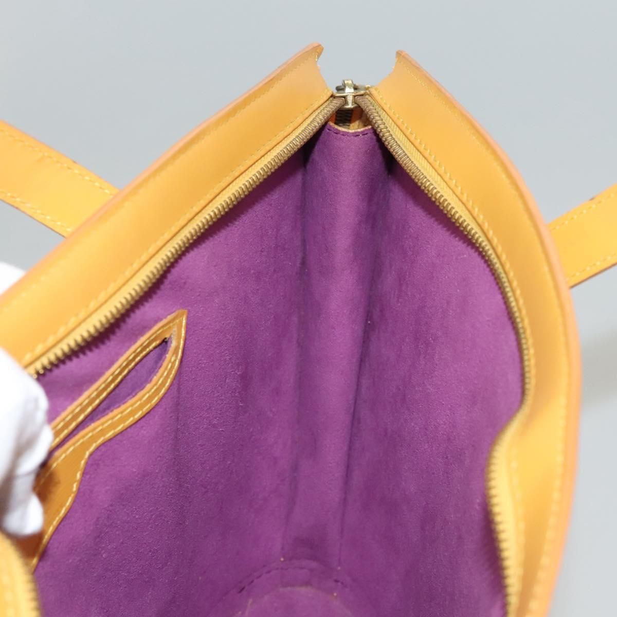 Louis Vuitton Epi Saint Jacques Hand Bag Yellow M 52279 Lv Auth