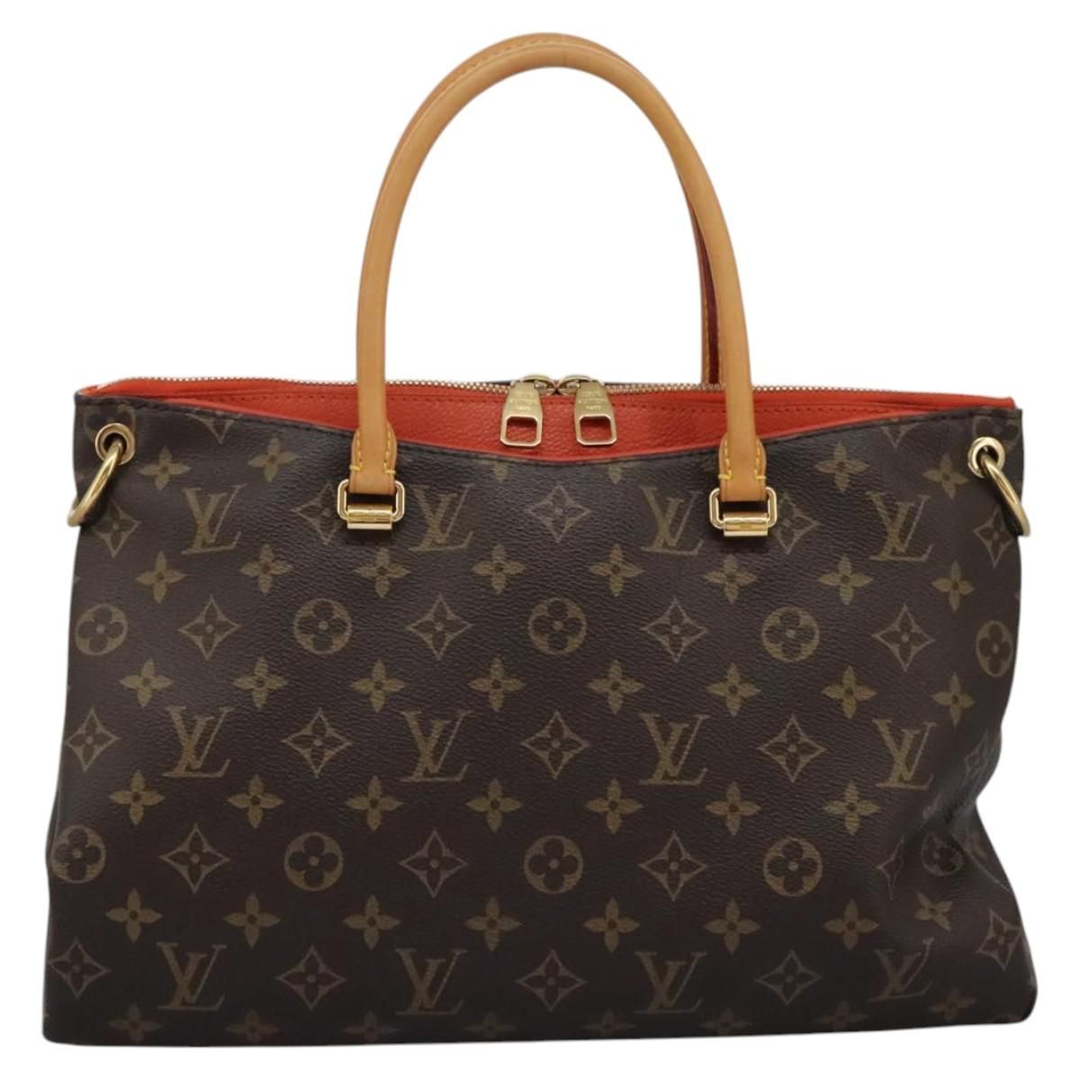 Louis Vuitton Monogram Pallas Hand Bag M 41175 Lv Auth