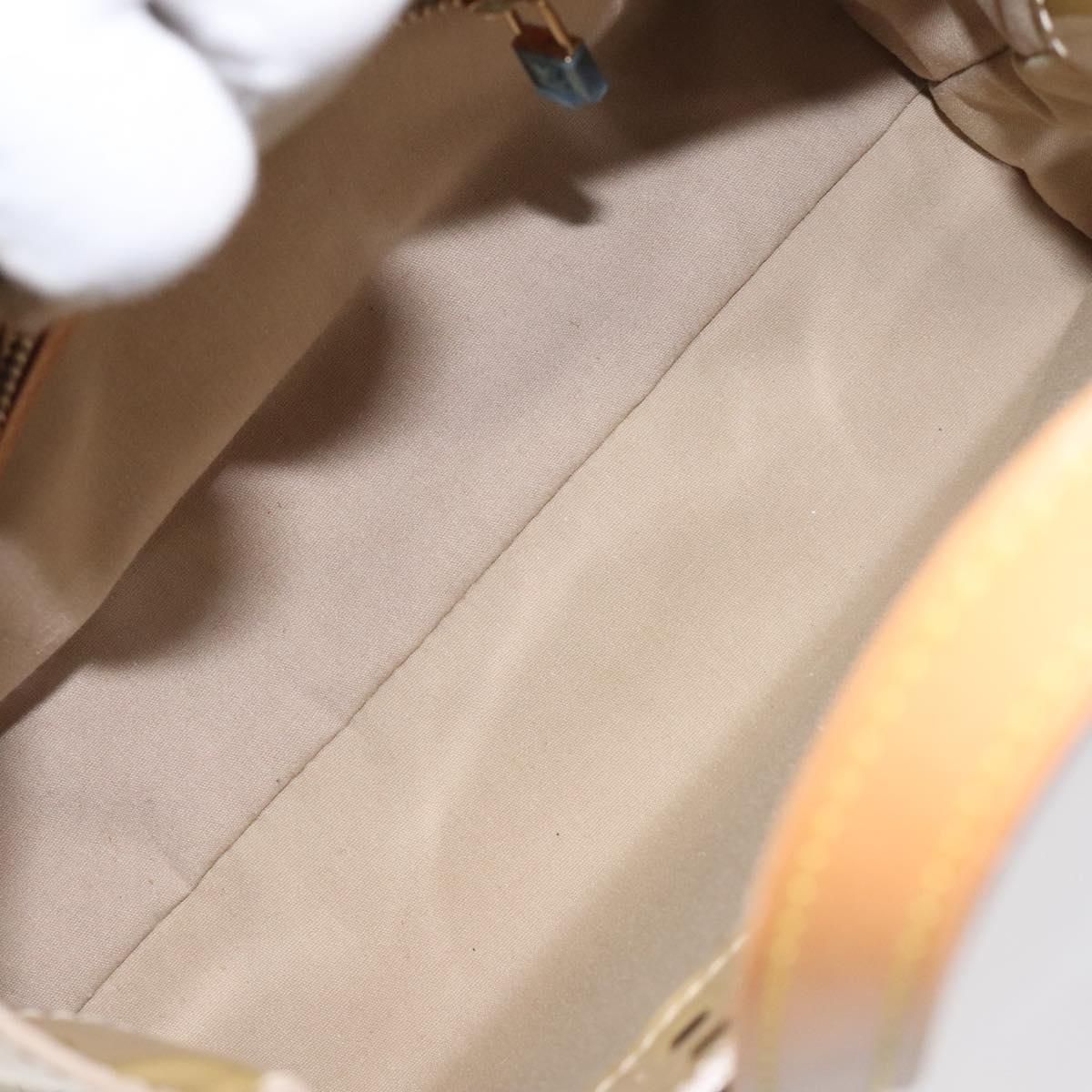 Louis Vuitton Vernis Reade Pm Hand Bag Beige M 91334 Lv Auth