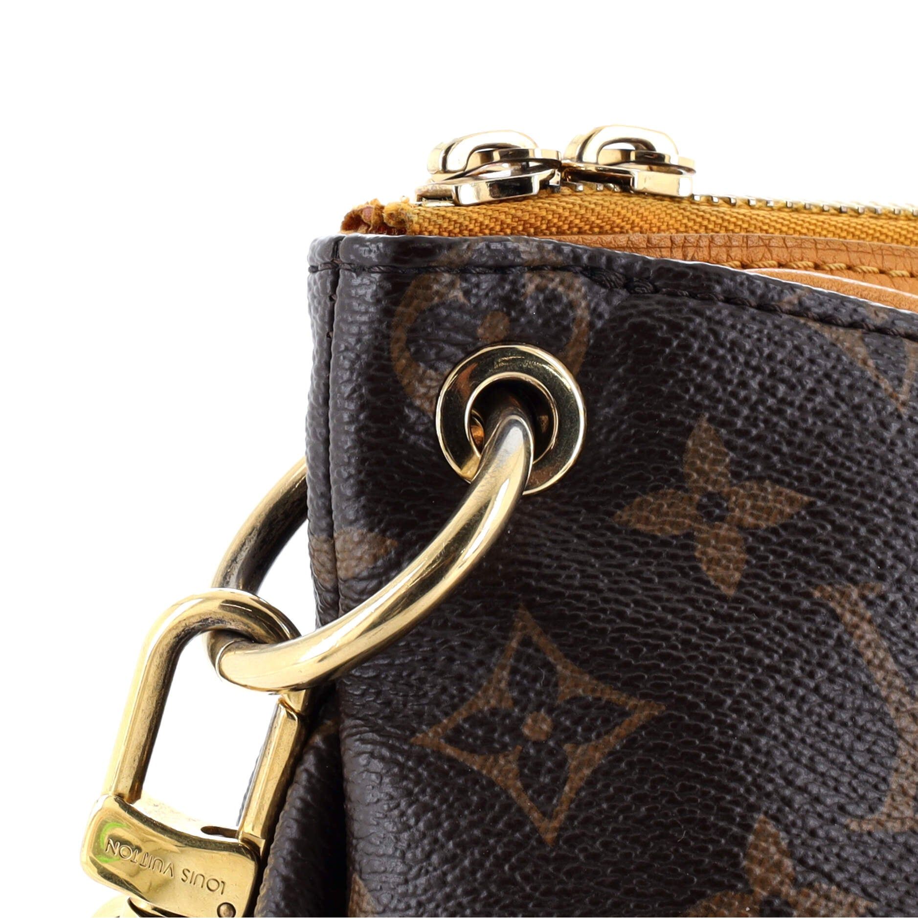 Louis Vuitton Pallas Tote Monogram Canvas With Leather