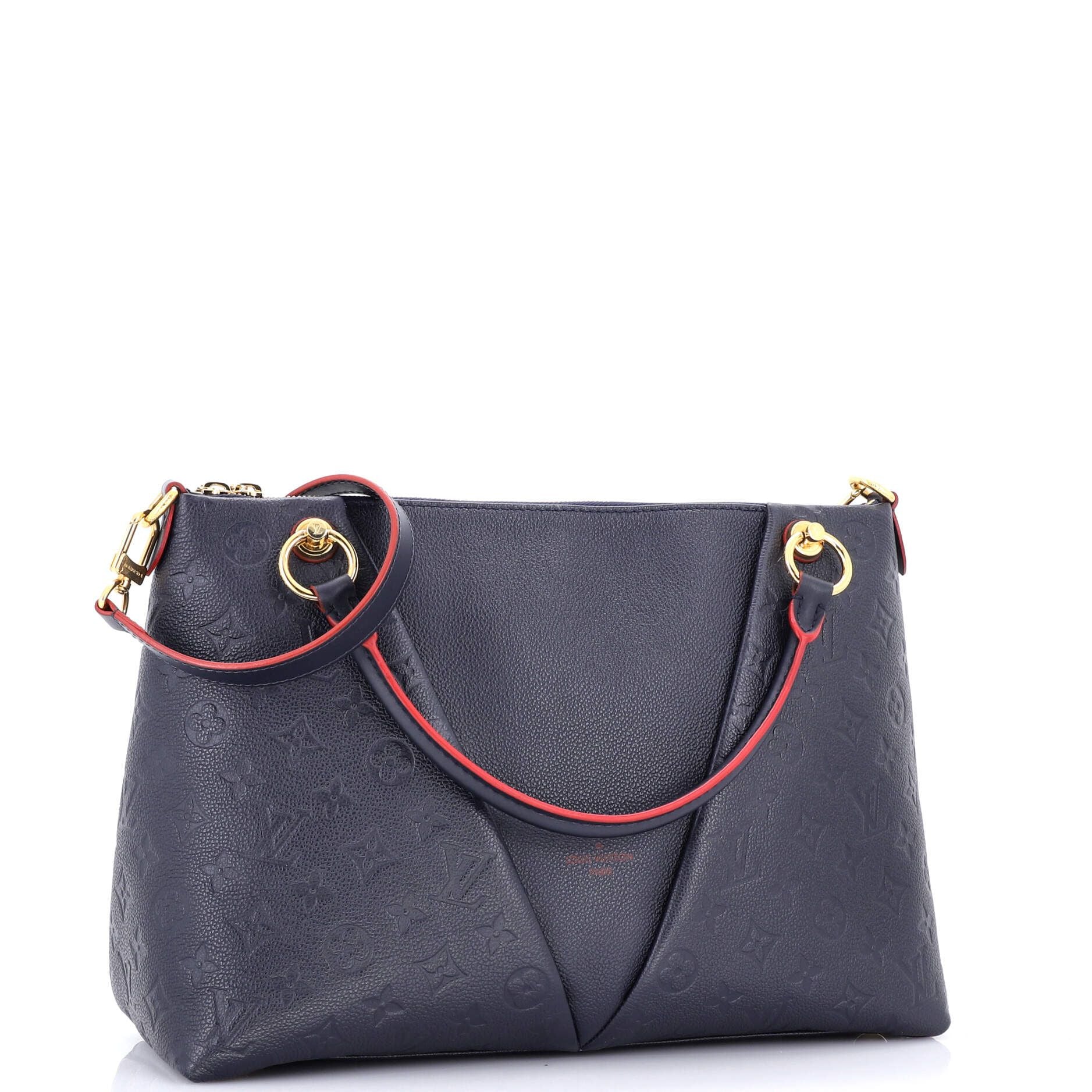 Louis Vuitton V Tote Monogram Empreinte Leather Mm