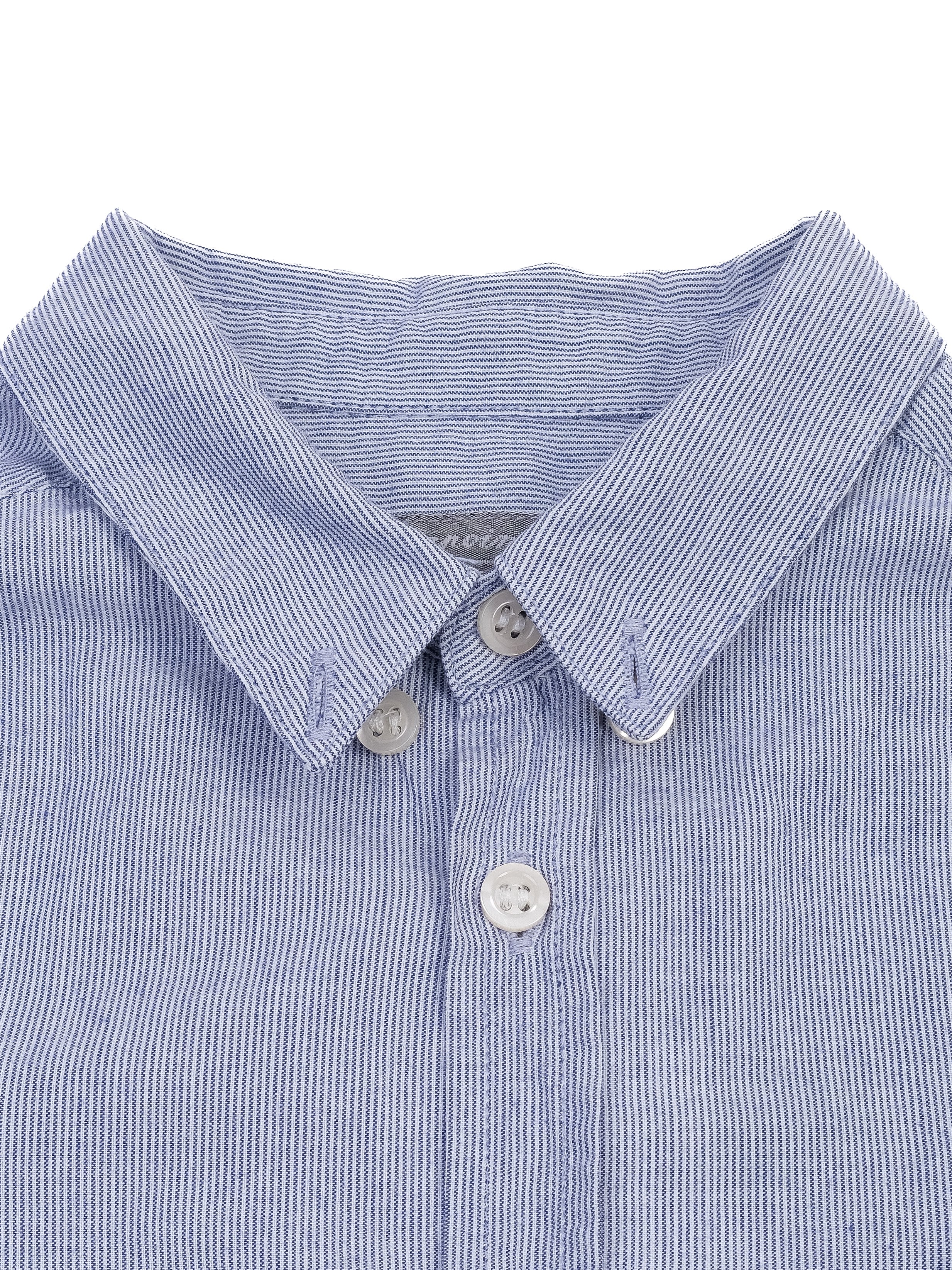 EXCELLENT Bonpoint Gray Cotton Shirt for Kids Size 4