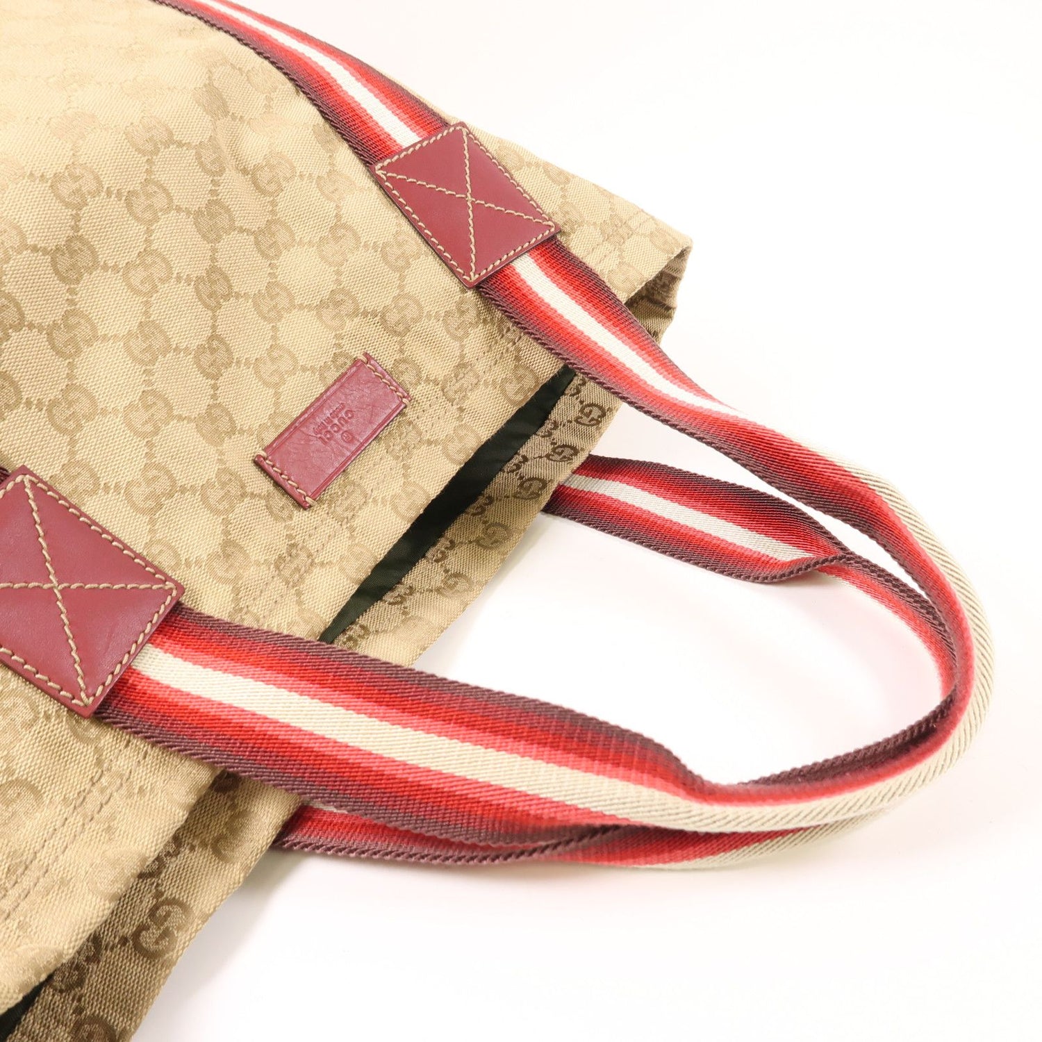 Gucci Medium Vertical Tote 189669, GG Canvas