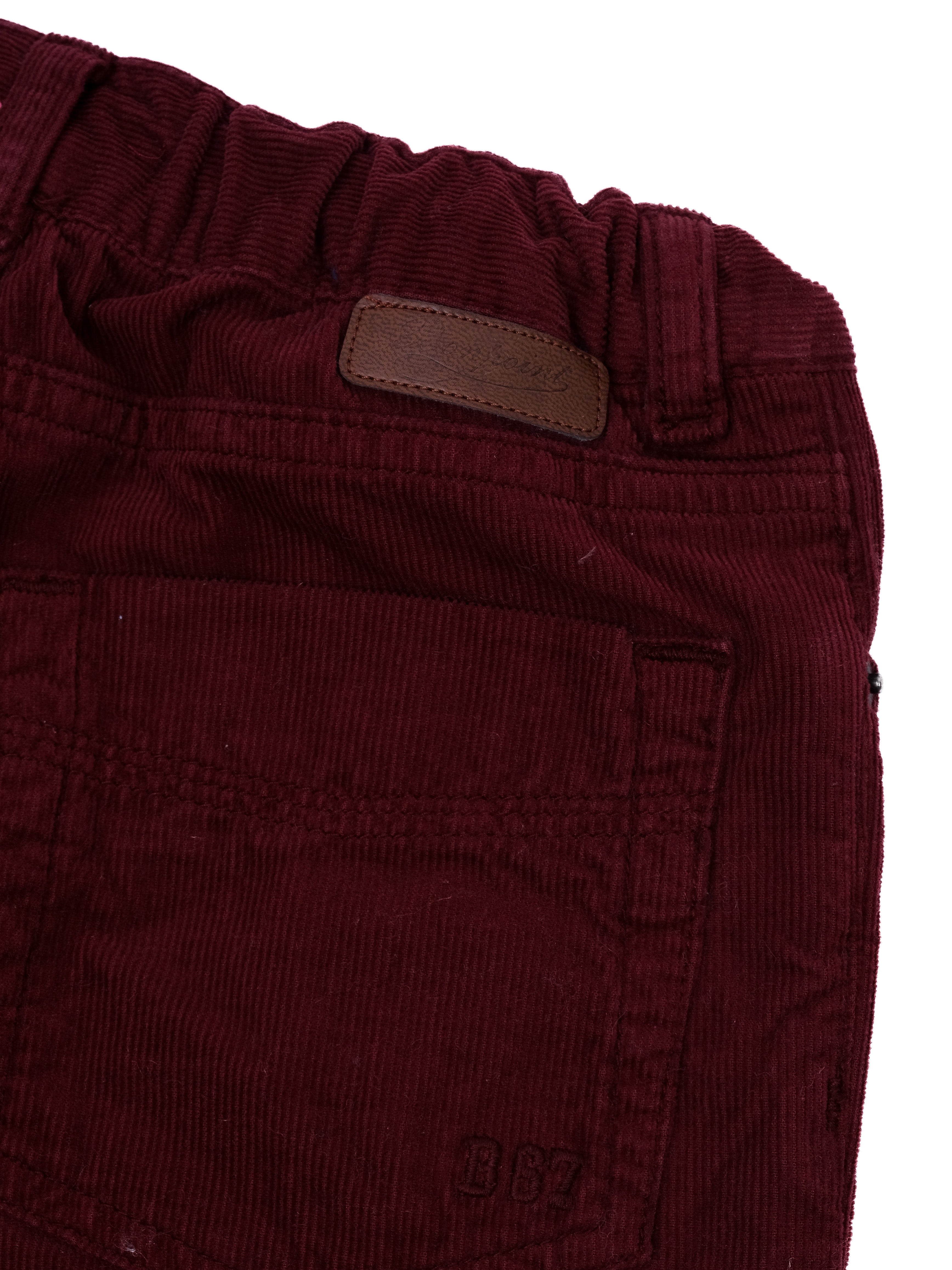 Excellent Bonpoint Red Cotton Pants Size 8 for Kids