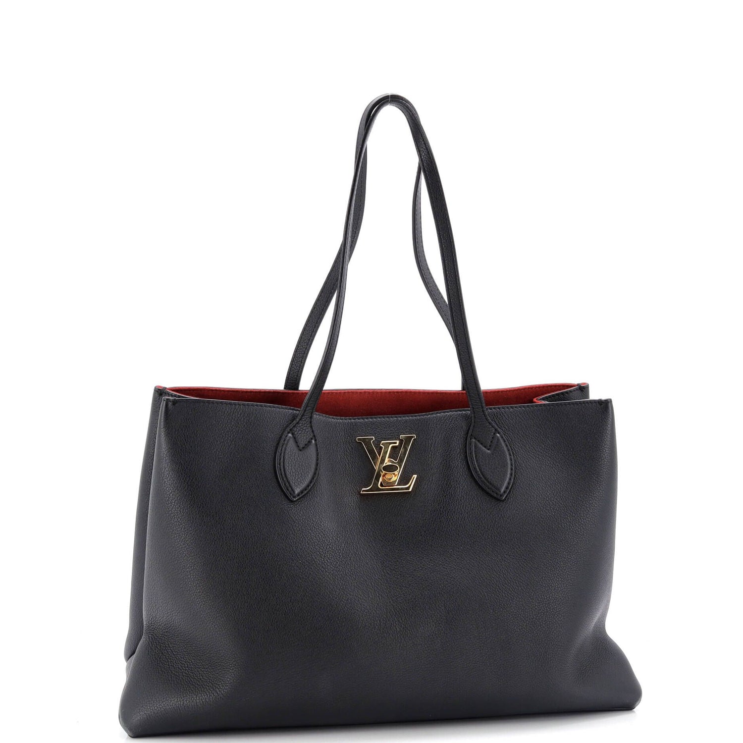 Louis Vuitton Lockme Shopper Tote Leather