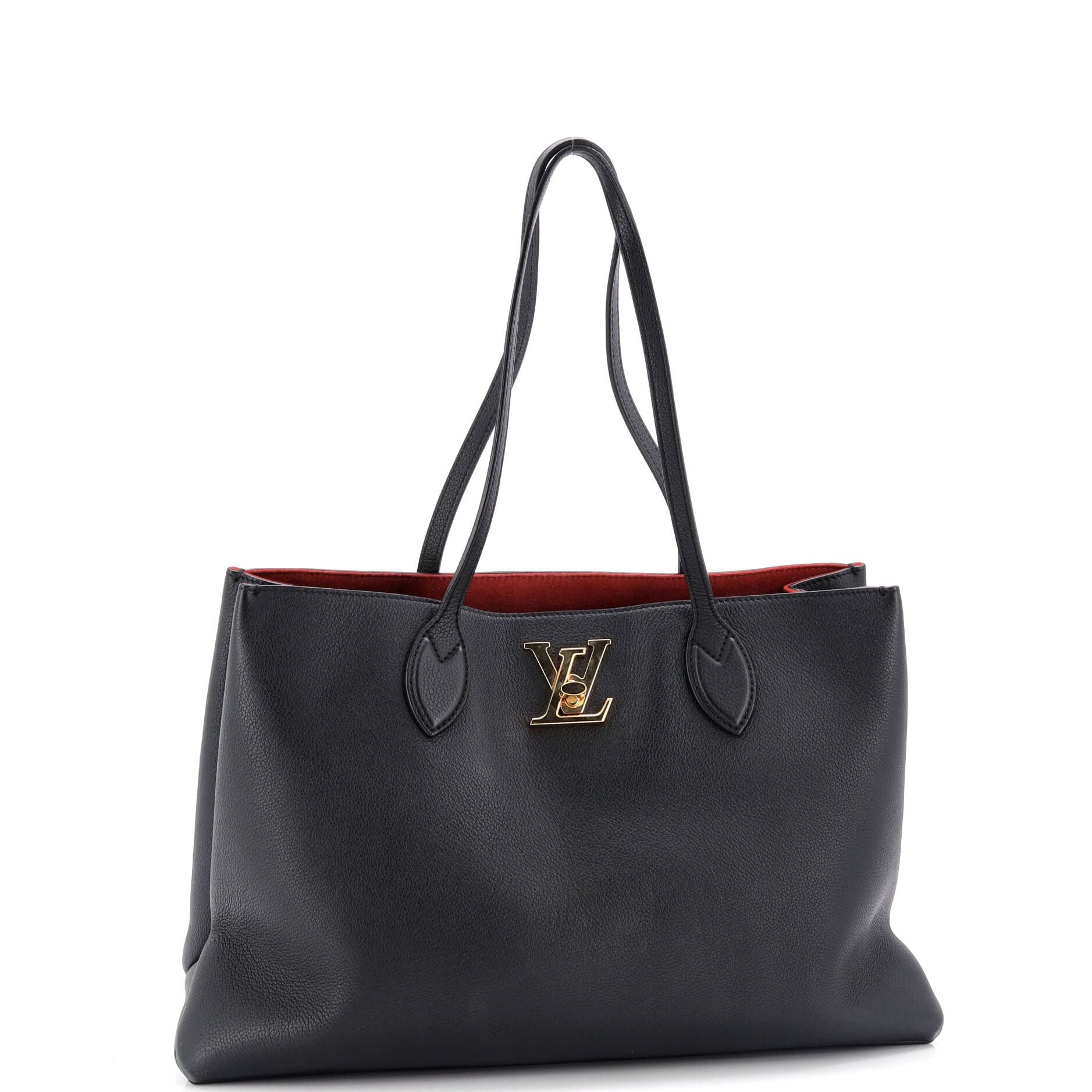 Louis Vuitton Lockme Shopper Tote Leather
