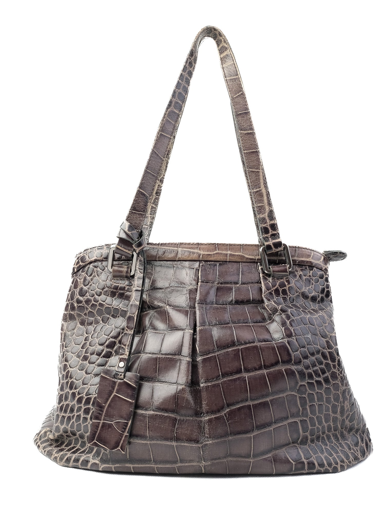 Coccinelle Excellent Condition Dark Brown Leather Handbag