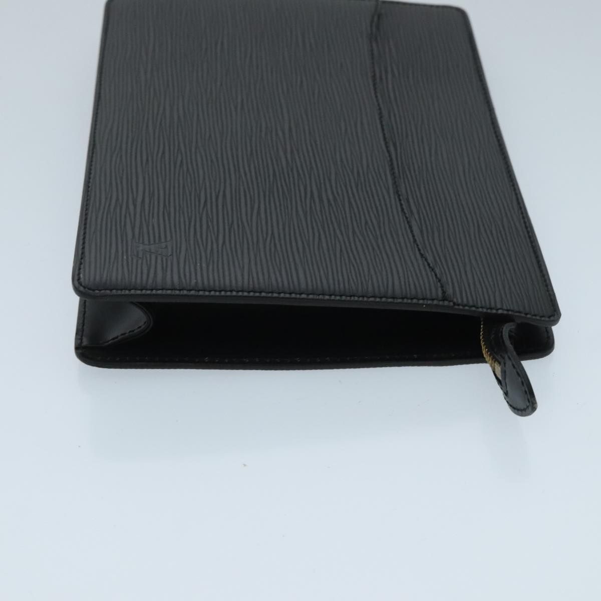 Louis Vuitton Epi Pochette Homme Clutch Bag Black Noir M 52522 Lv Auth